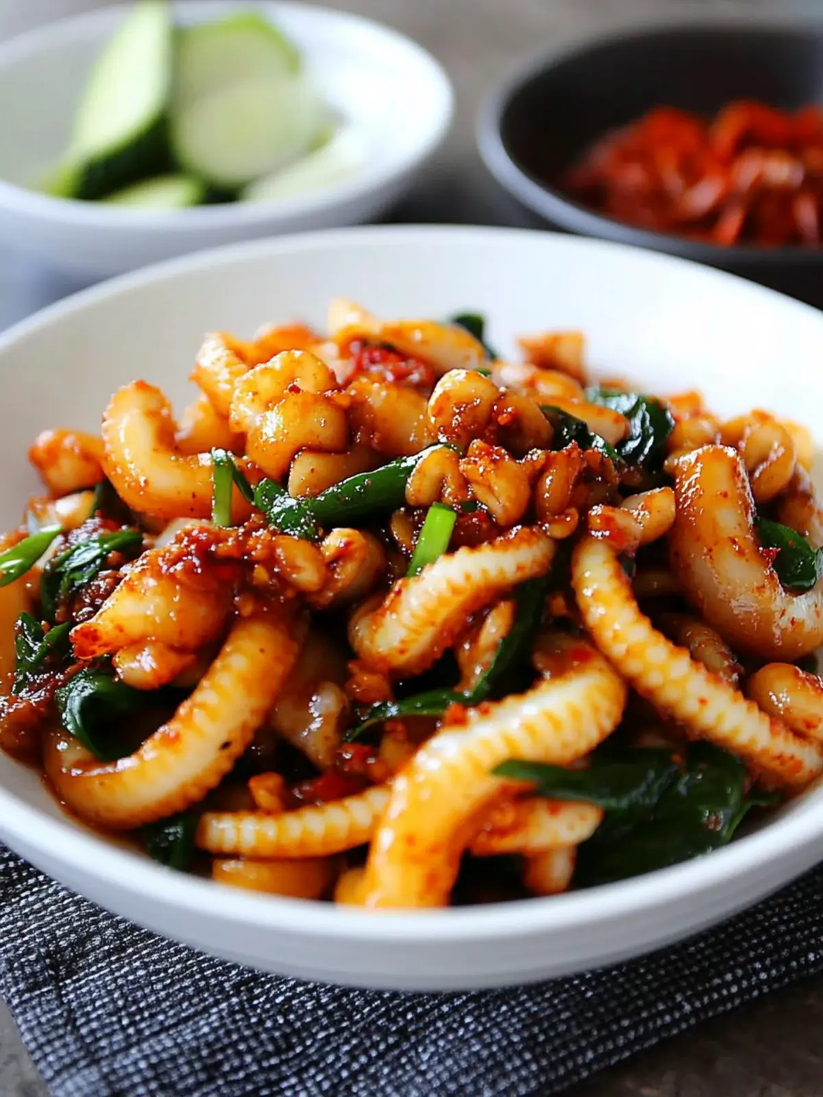Spicy Stir Fried Squid: A Flavor Explosion for Your Table 3 Spicy stir fried squid