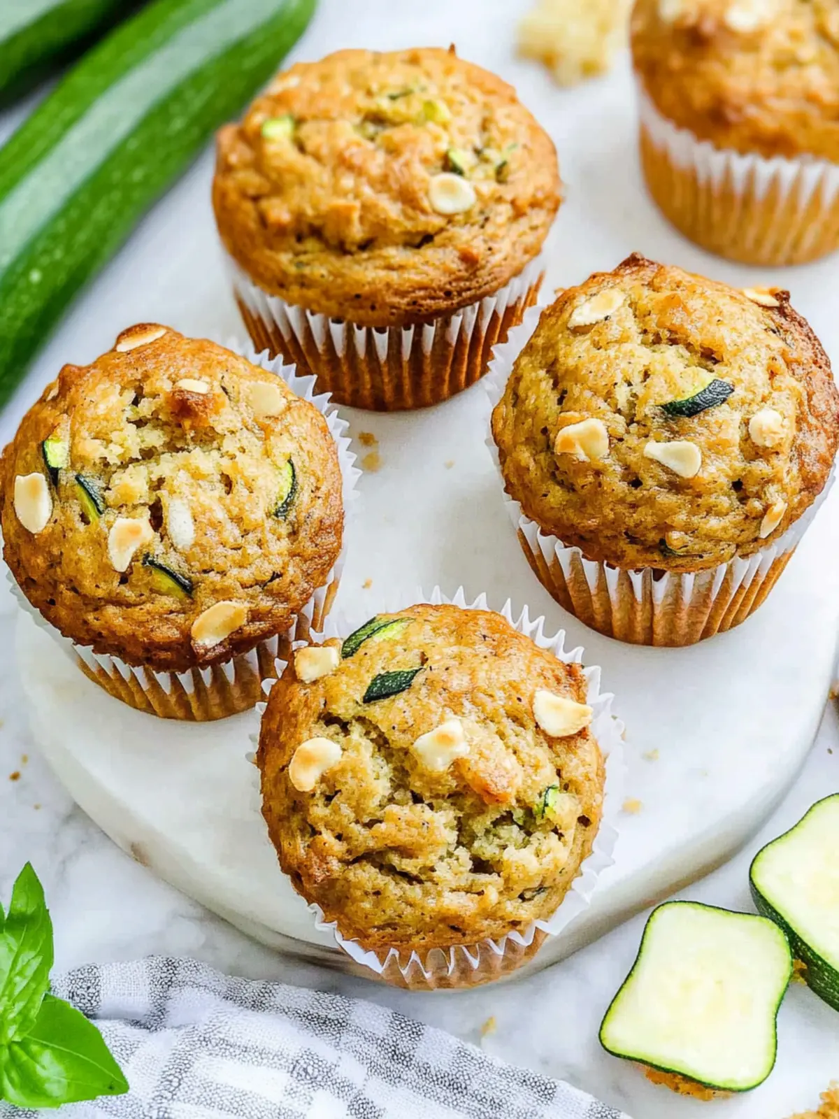 Irresistible Zucchini Muffins: Moist, Healthy, and Easy to Make 5 Zucchini Muffins