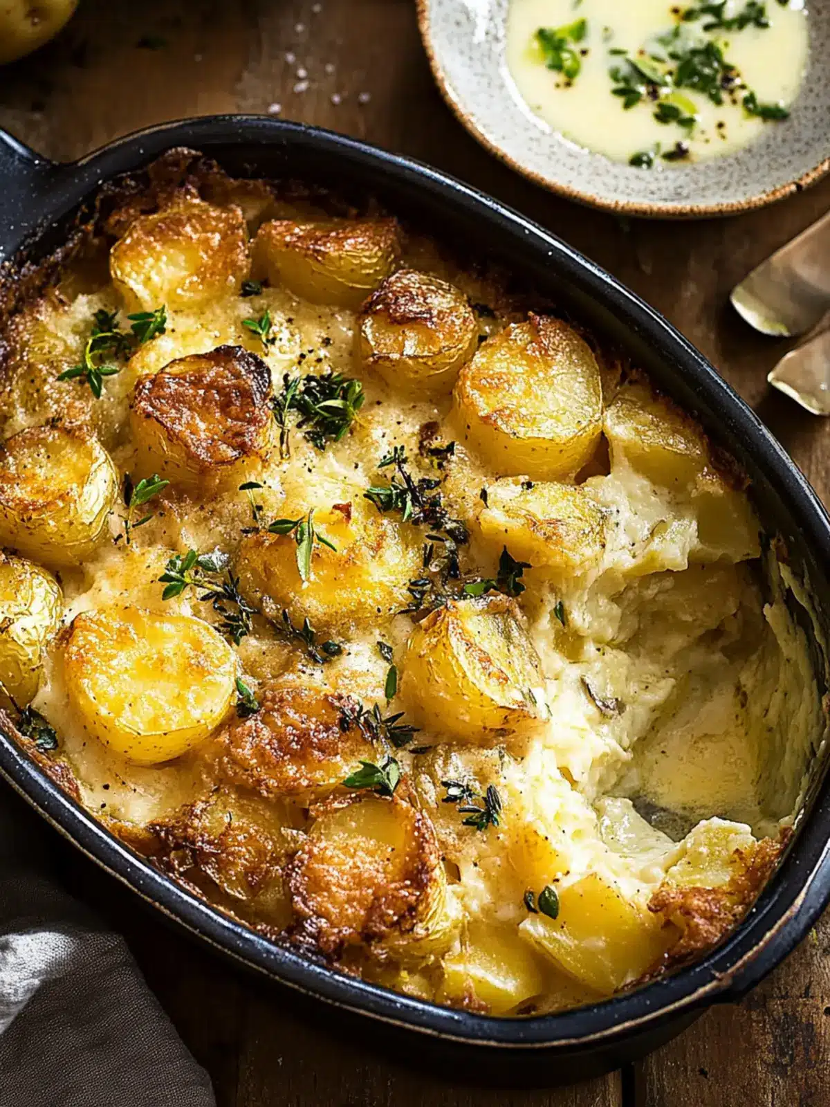 Creamy Roast Potato & Stilton Gratin Everyone Will Love 5 Roast potato & Stilton gratin