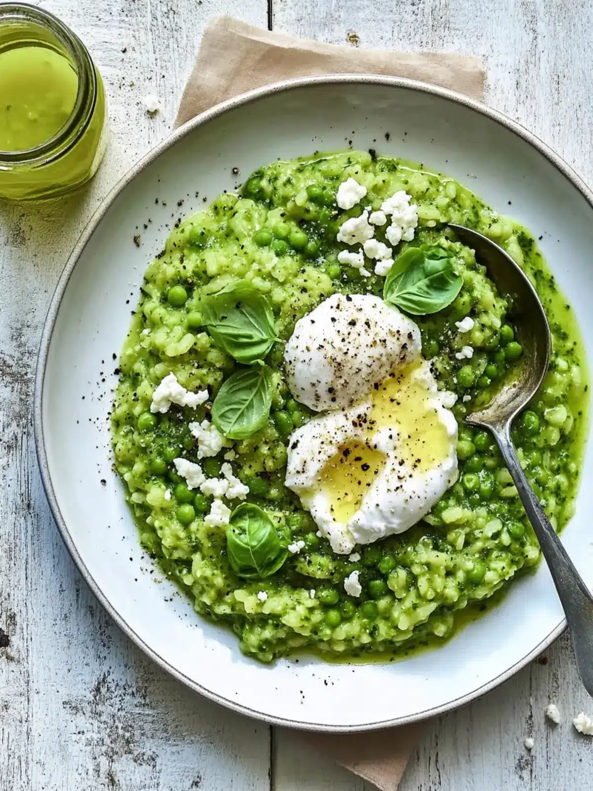 Irresistible Risotto Verde con Burrata for Cozy Nights 4 Risotto verde con burrata