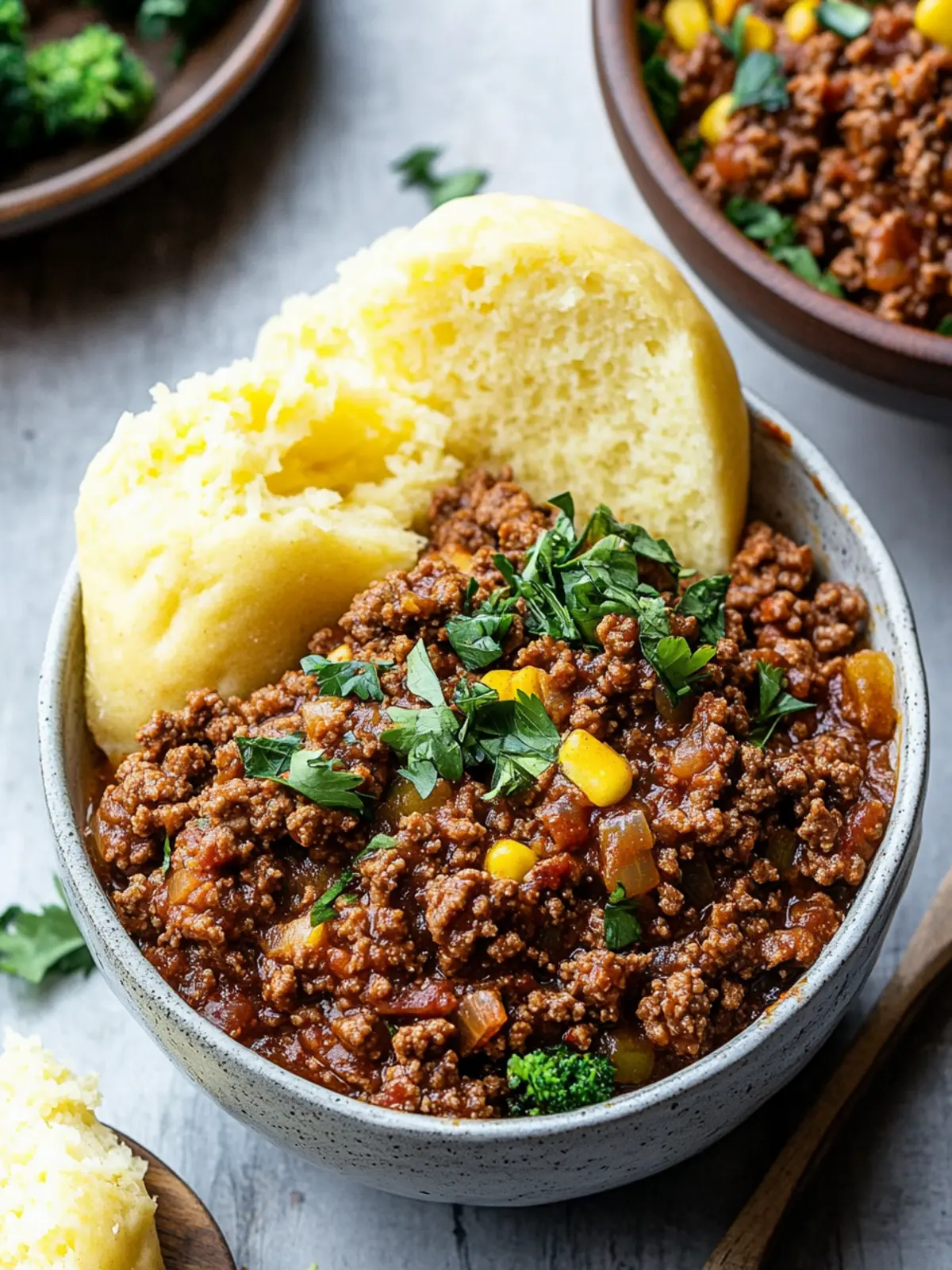 Sloppy Joes In A Bowl: Healthy Twist with Spaghetti Squash! 4 Sloppy Joes In A Bowl