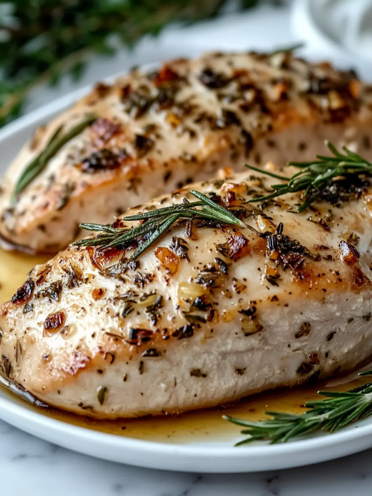 Savory Garlic Rosemary Turkey Tenderloin Recipe for Home Chefs 4 Garlic Rosemary Turkey Tenderloin Recipe