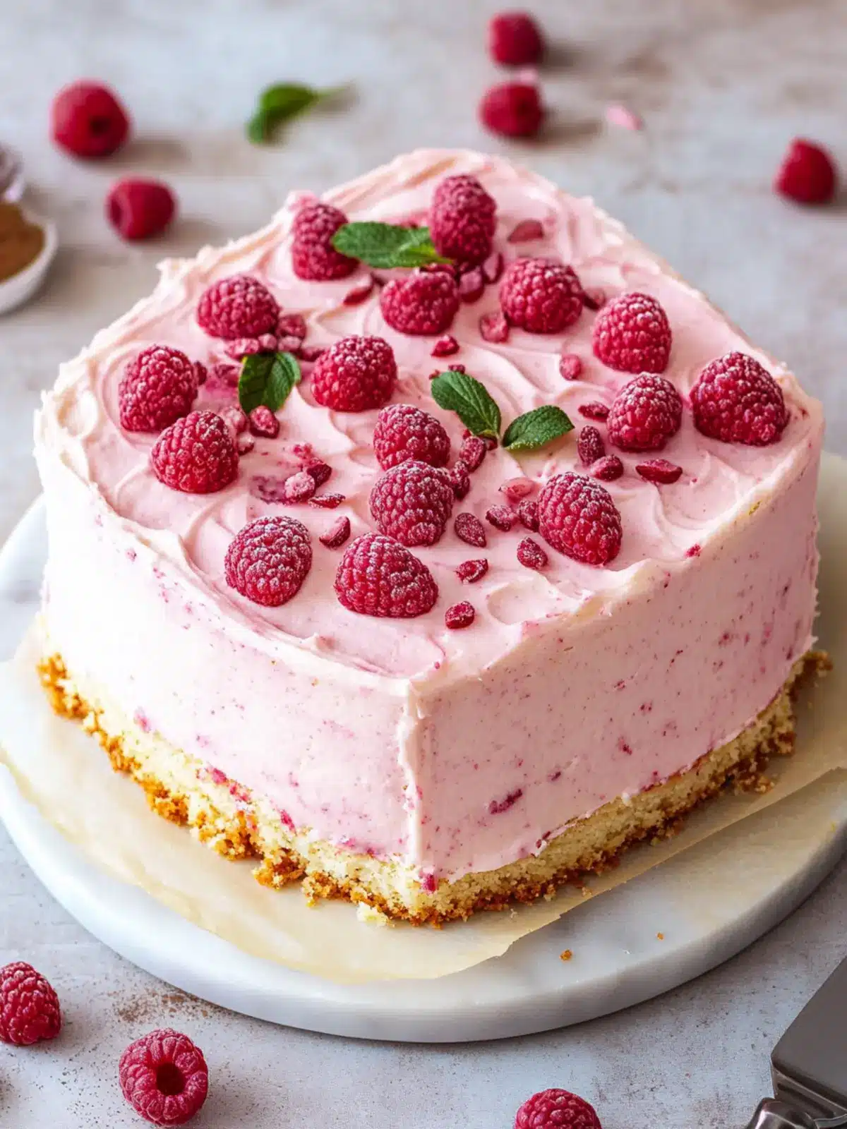 Decadent Almond Raspberry Cake with Silky Buttercream Magic 3 Almond Raspberry Cake