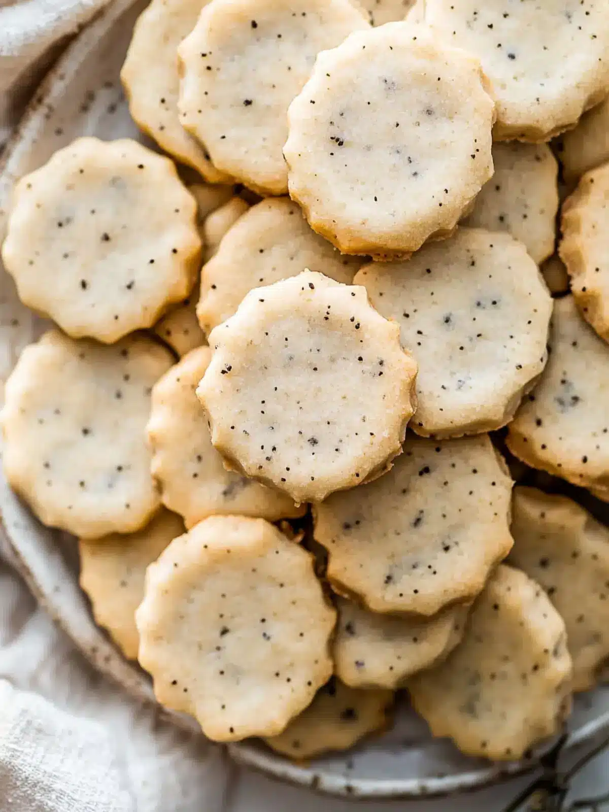 Irresistible Earl Grey Shortbread Cookies for Tea Time Bliss 2 Earl Grey Shortbread Cookies