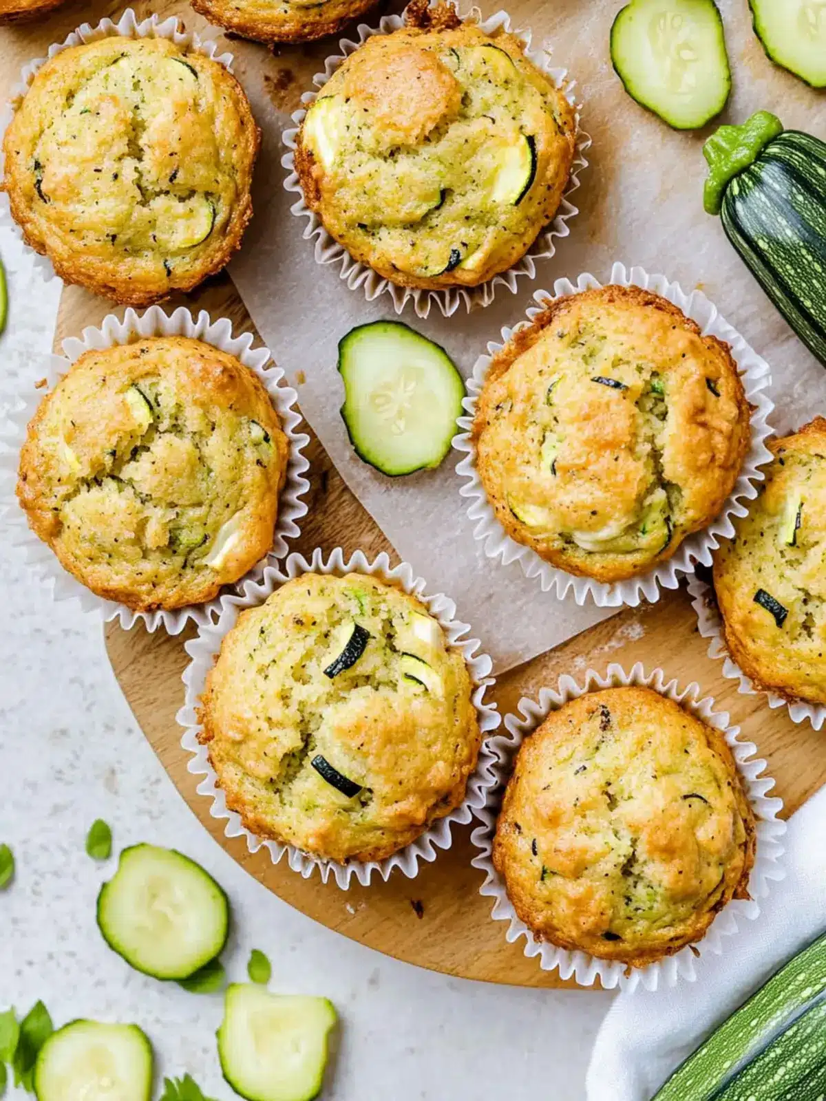 Irresistible Zucchini Muffins: Moist, Healthy, and Easy to Make 4 Zucchini Muffins