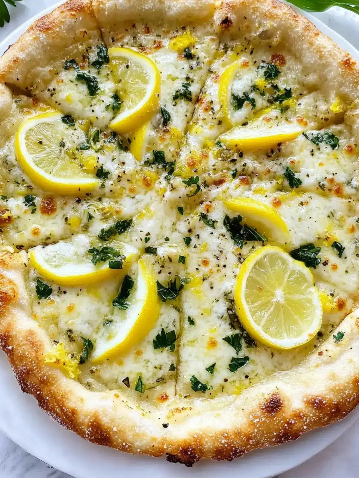Zesty Lemon Pizza That Will Brighten Your Dinner Table 2 Lemon Pizza
