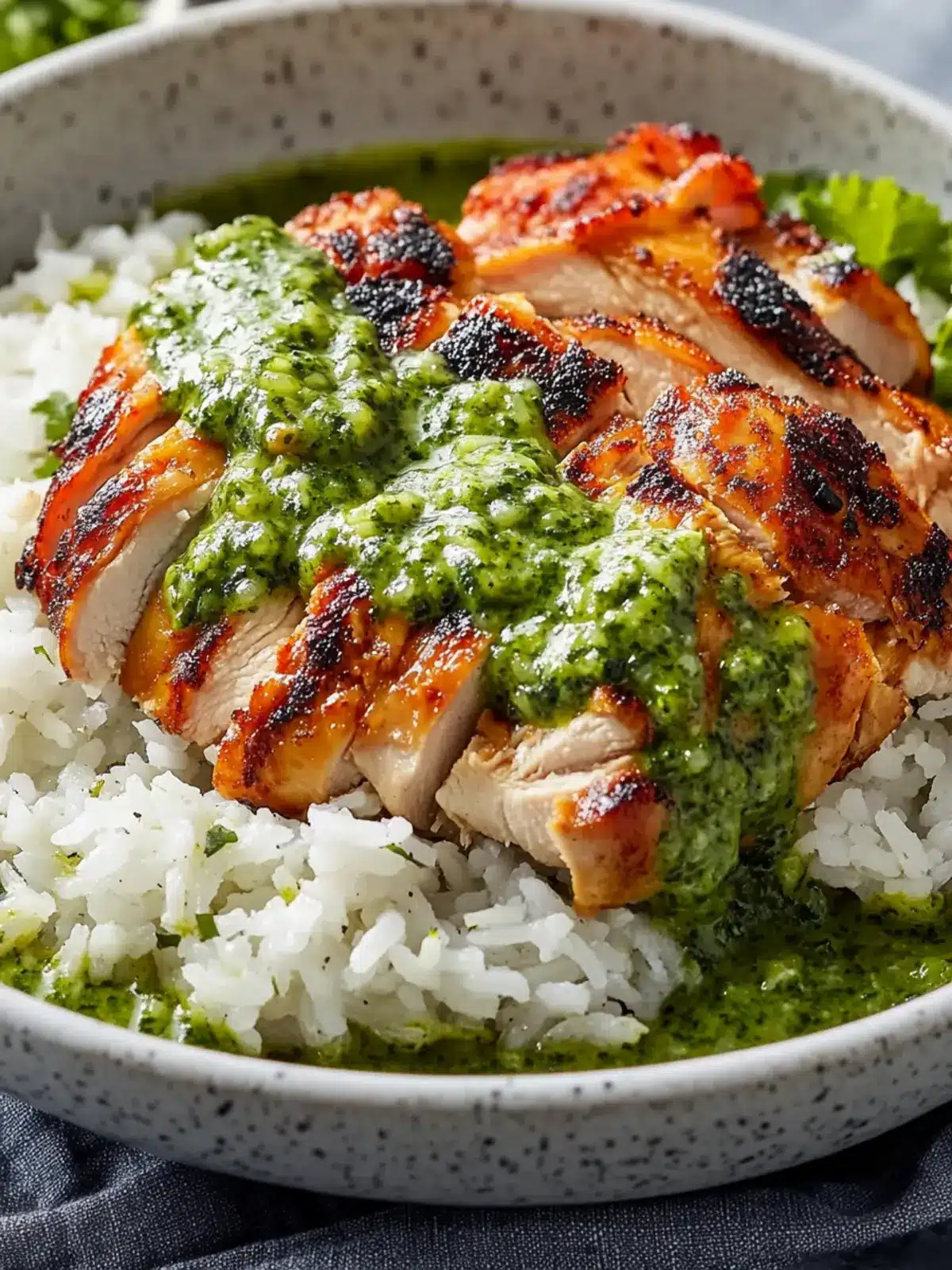 Savor Peruvian Chicken and Rice with Green Sauce Tonight 3 Peruvian Chicken and Rice with Green Sauce