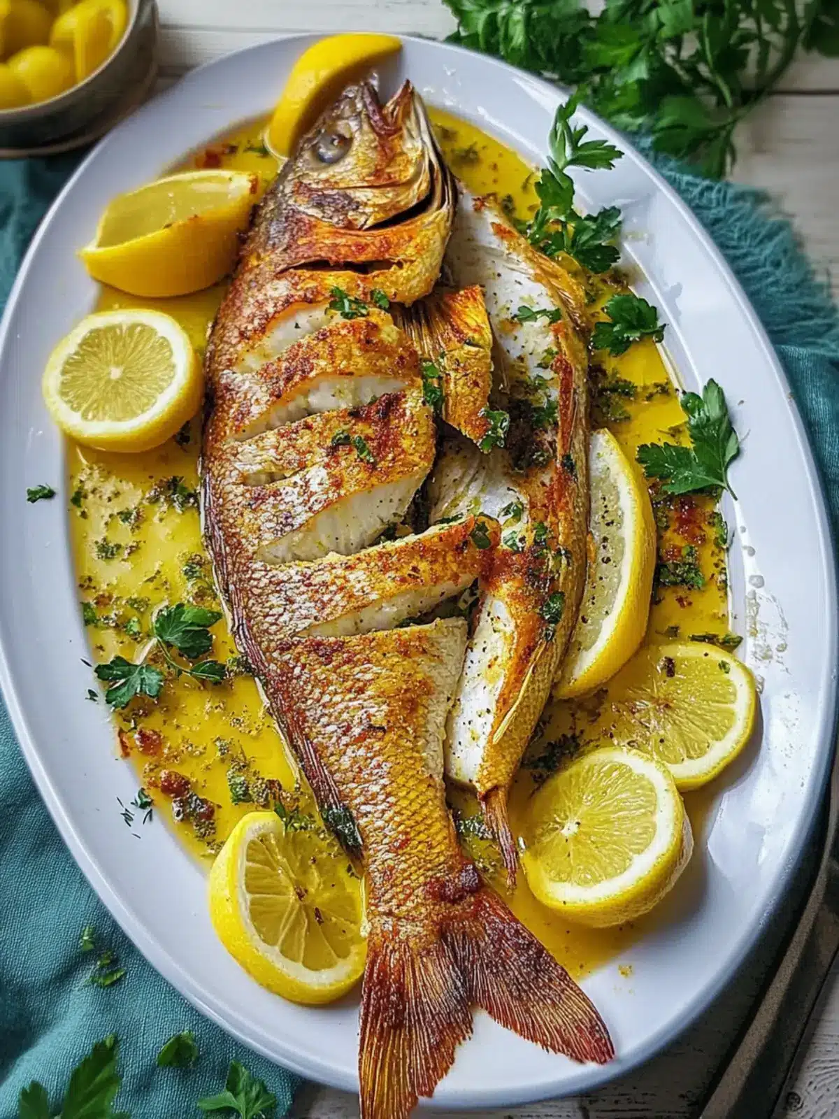 Oven Baked Whole Snapper: Flavor-Packed & Easy Dinner Delight 5 Oven Baked Whole Snapper