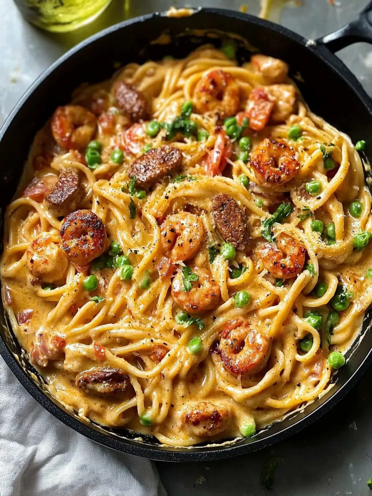 One-Pot Creamy Cajun Pasta that’ll Spice Up Your Dinner! 4 One-Pot Creamy Cajun Pasta