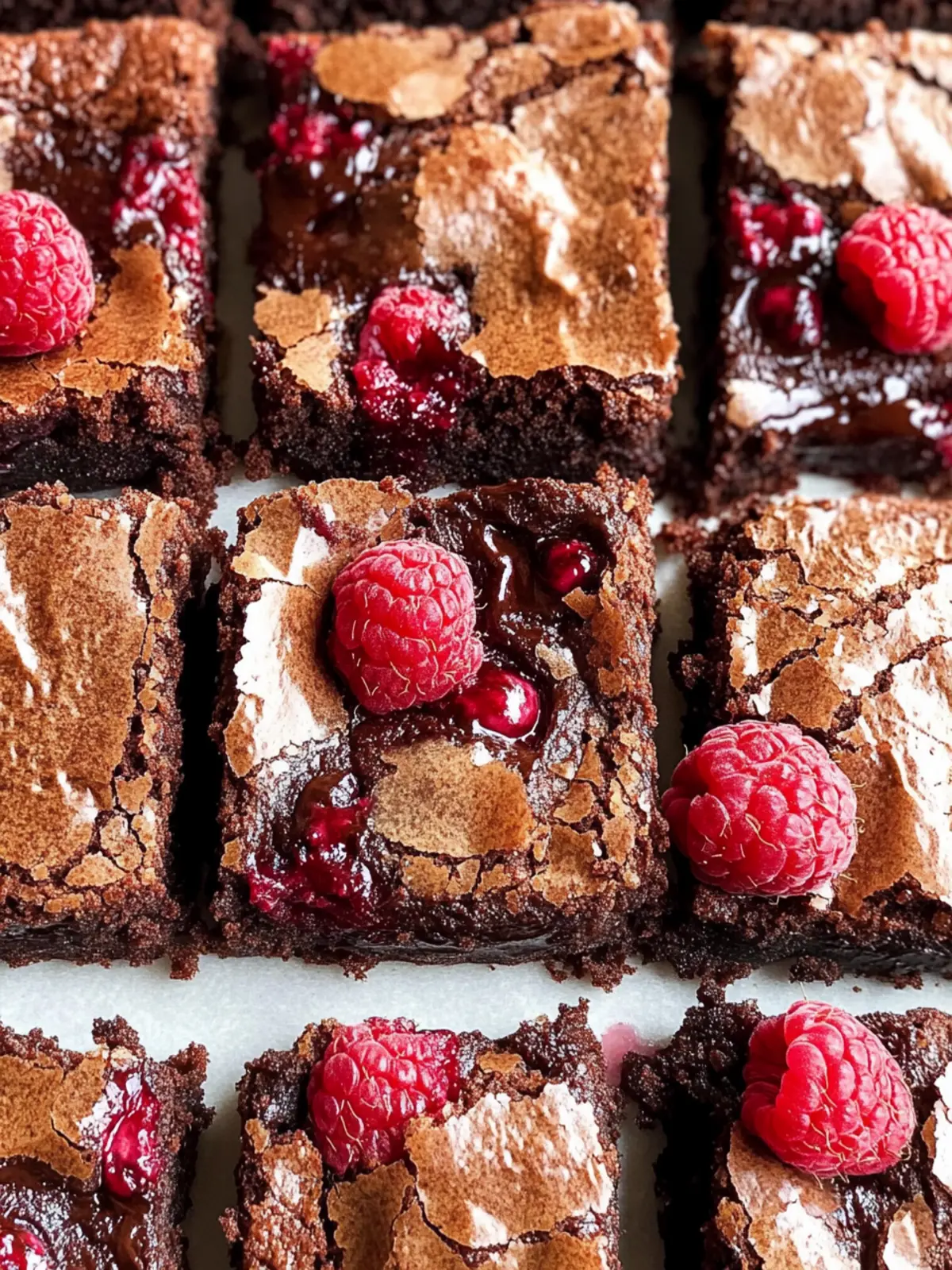 Thick Fudgy Chocolate Raspberry Brownies You’ll Crave Daily 3 Thick Fudgy Chocolate Raspberry Brownies