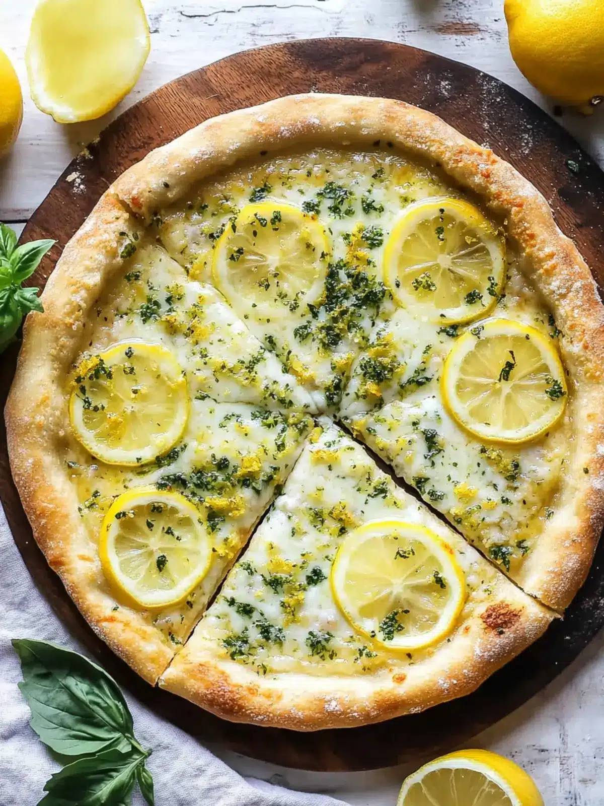 Zesty Lemon Pizza That Will Brighten Your Dinner Table 3 Lemon Pizza