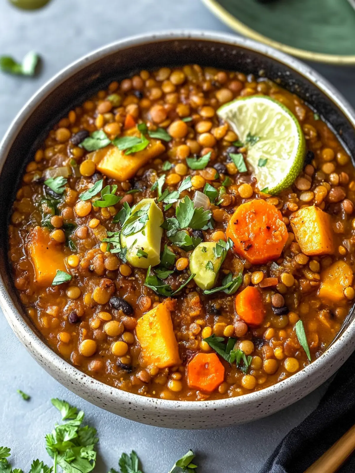 Delicious Lentil Stew That Warms Your Soul in 45 Minutes 4 Lentil stew