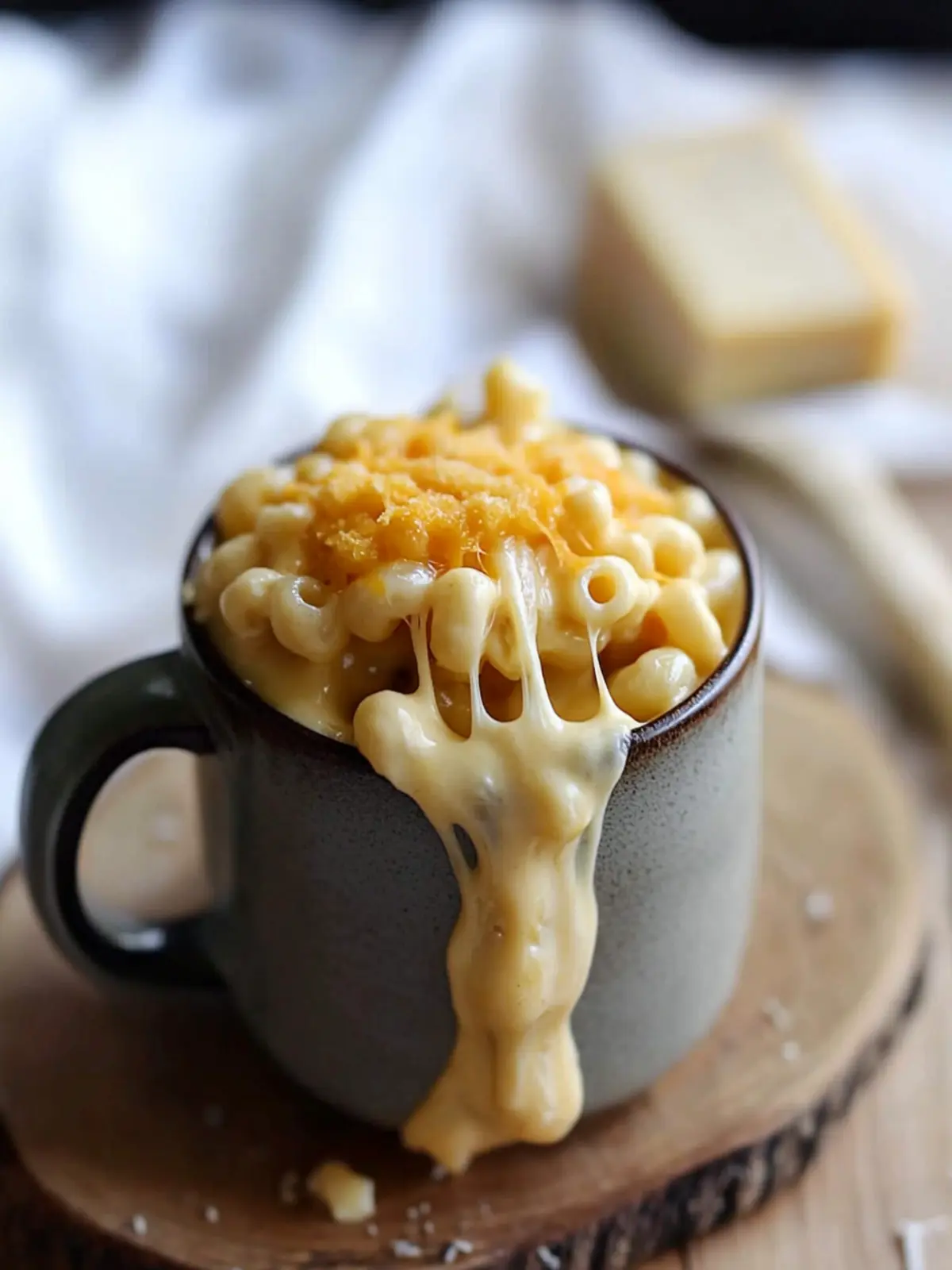 Quick and Cheesy Microwave Mac and Cheese in a Mug Delight 5 Microwave Mac and Cheese in a Mug