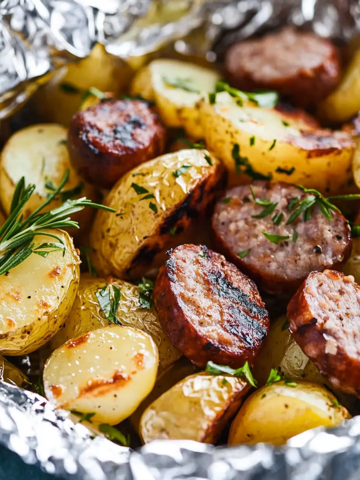 Sausage and Potato Foil Packets for Effortless Weeknight Dinners 5 Sausage and Potato Foil Packets