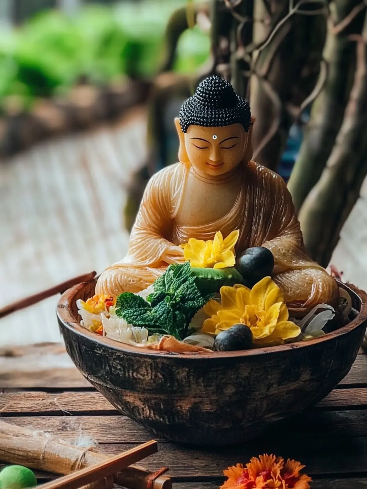 Savor Buddha's Delight: Colorful Stir-Fried Cabbage Bowl 5 Buddha’s Delight