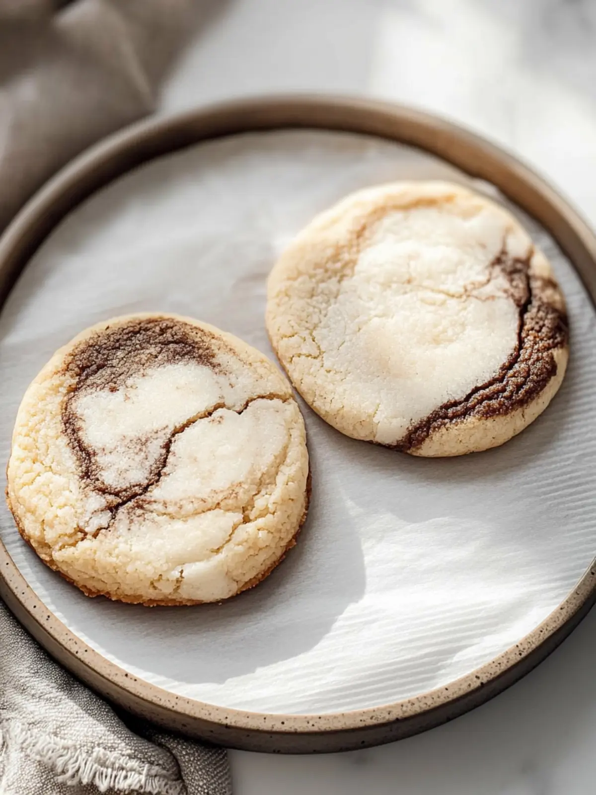 Delicious Vietnamese Coffee Marble Cookies to Savor at Home 2 Vietnamese Coffee Marble Cookies