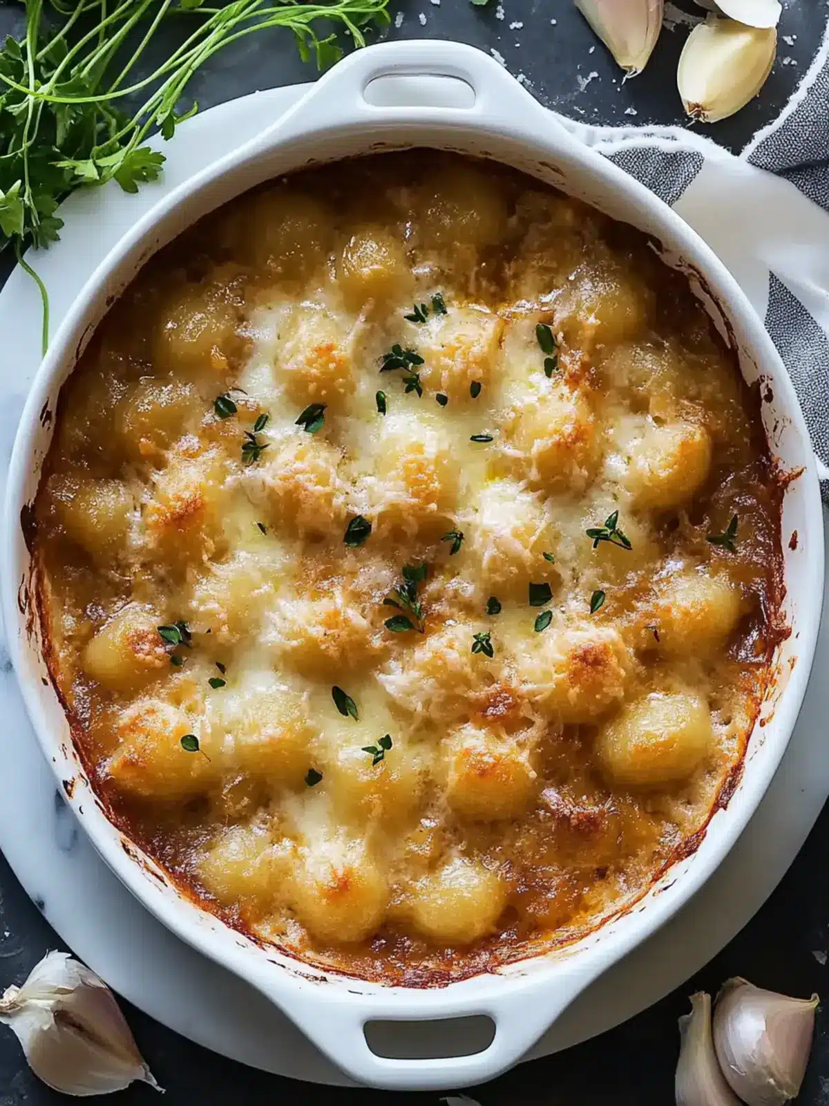 Melt-In-Your-Mouth Simple Baked French Onion Gnocchi Delight 3 Simple Baked French Onion Gnocchi