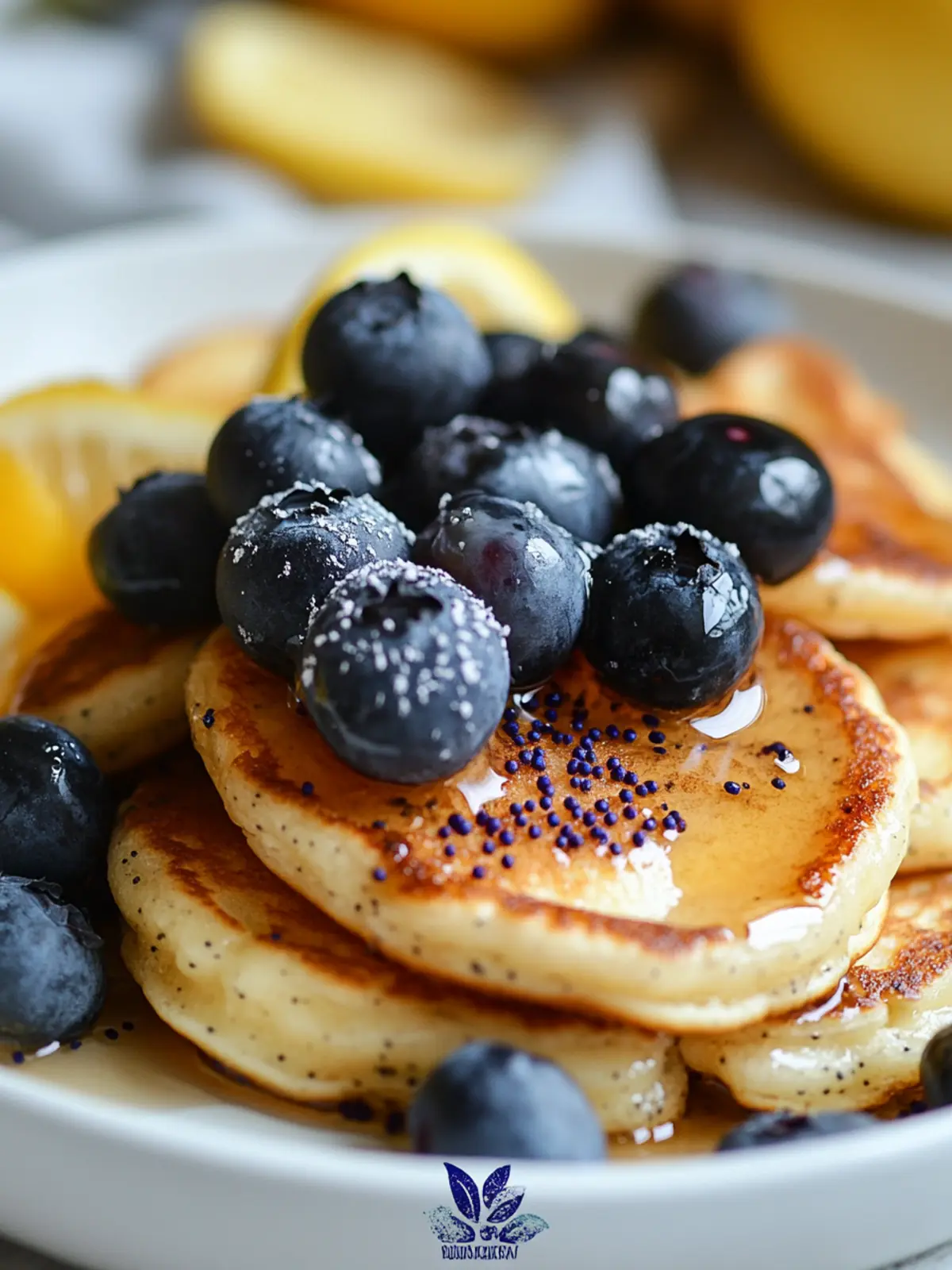 Blueberry Lemon Poppy Mini Pancakes You’ll Crave Every Morning 3 Blueberry Lemon Poppy Mini Pancakes