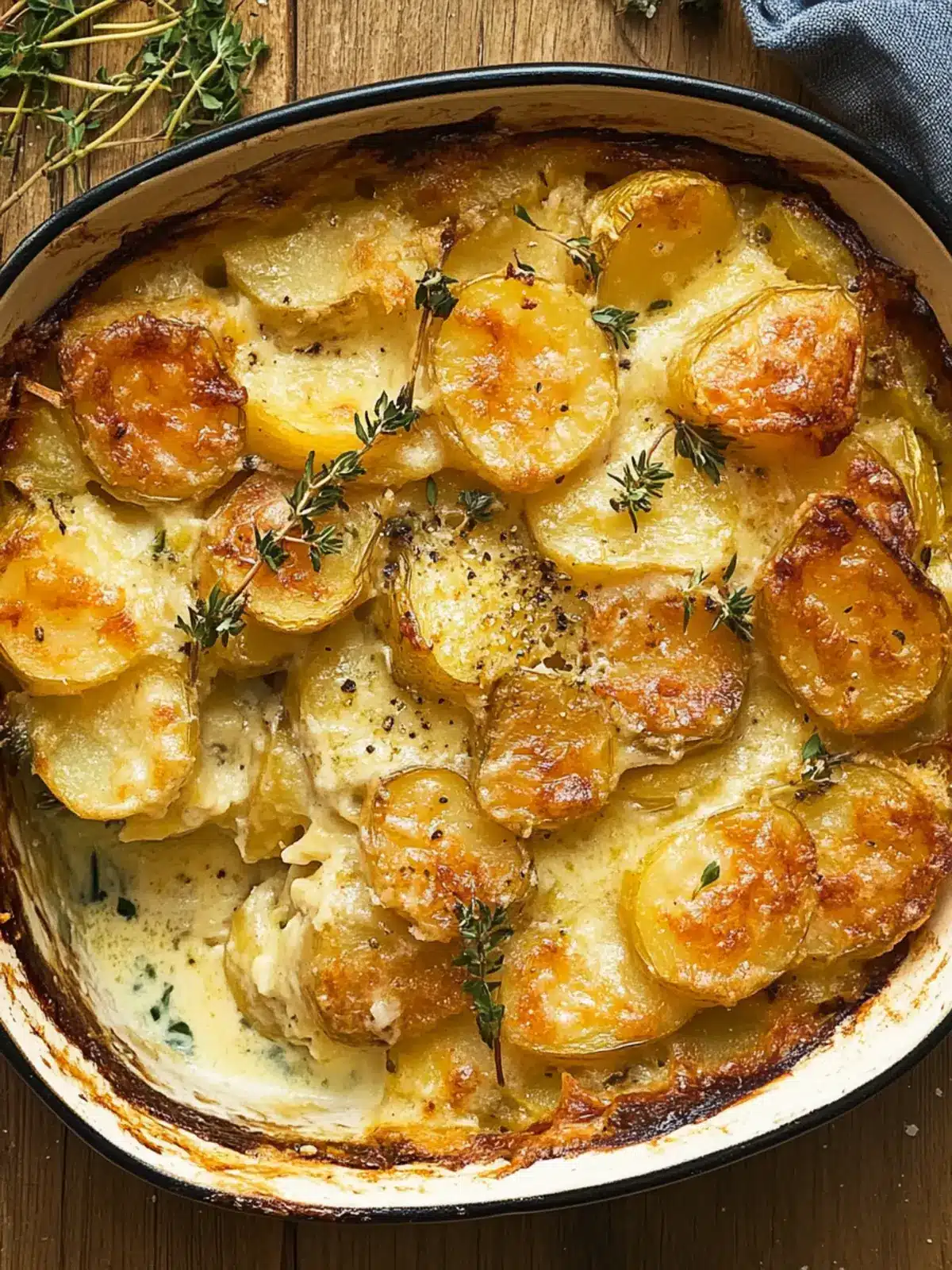 Creamy Roast Potato & Stilton Gratin Everyone Will Love 3 Roast potato & Stilton gratin