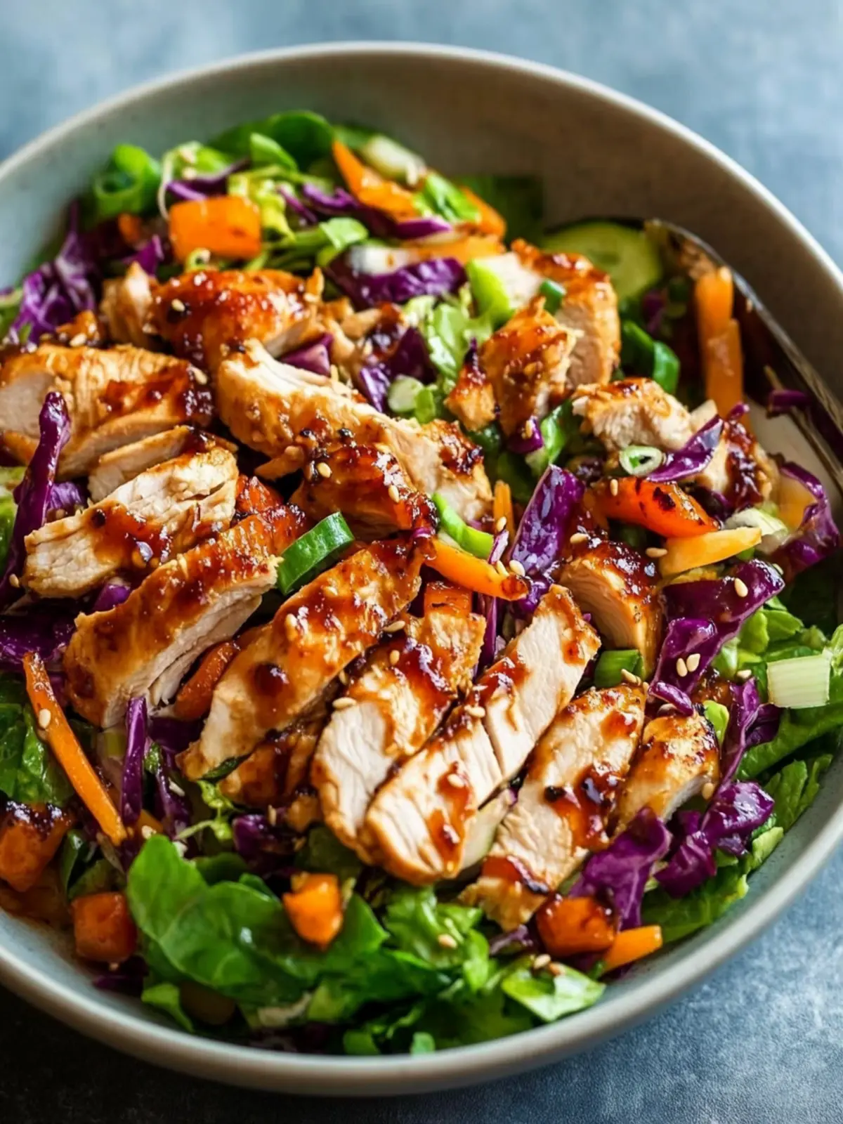 Paleo Chinese Chicken Salad with Creamy Almond Dressing 5 Paleo Chinese Chicken Salad