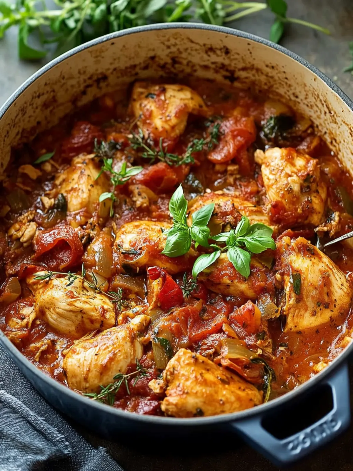 Irresistible One-Pot Italian Chicken Casserole Delight 3 One-pot Italian chicken casserole
