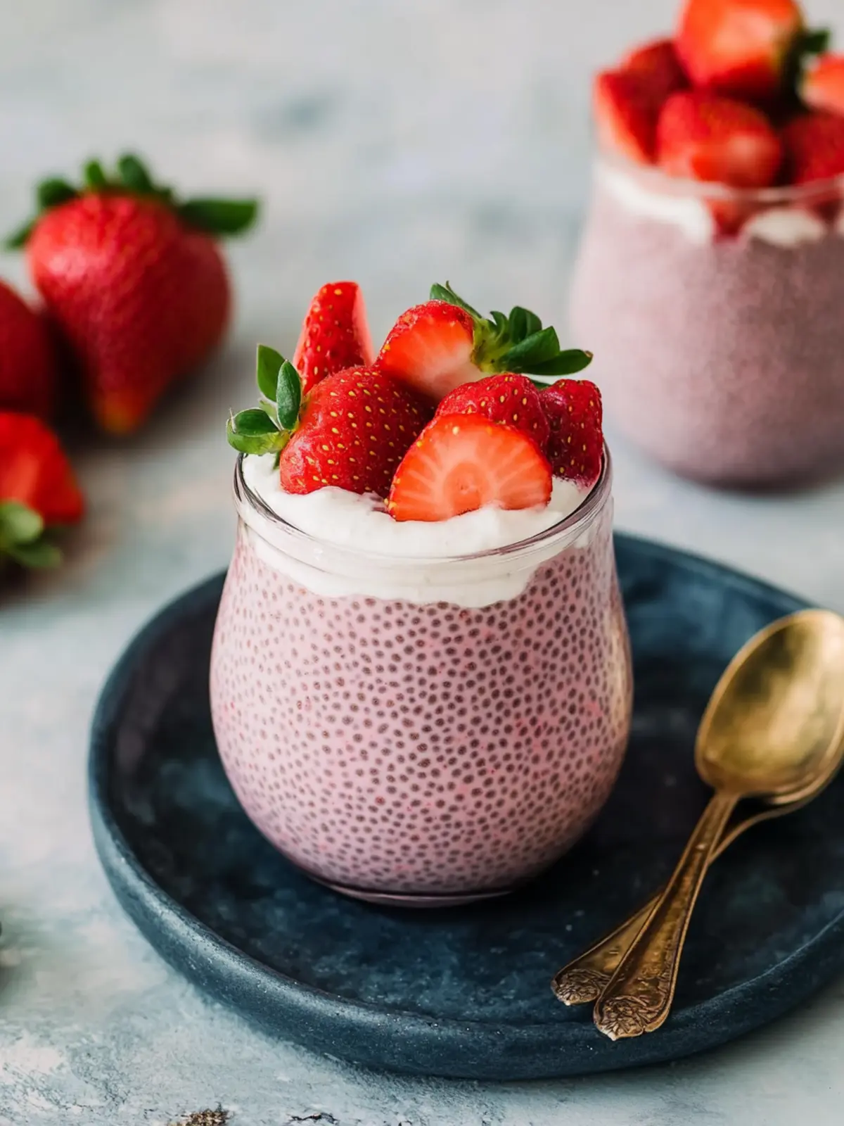 Delicious Strawberry Chia Pudding to Brighten Your Day 4 Strawberry Chia Pudding