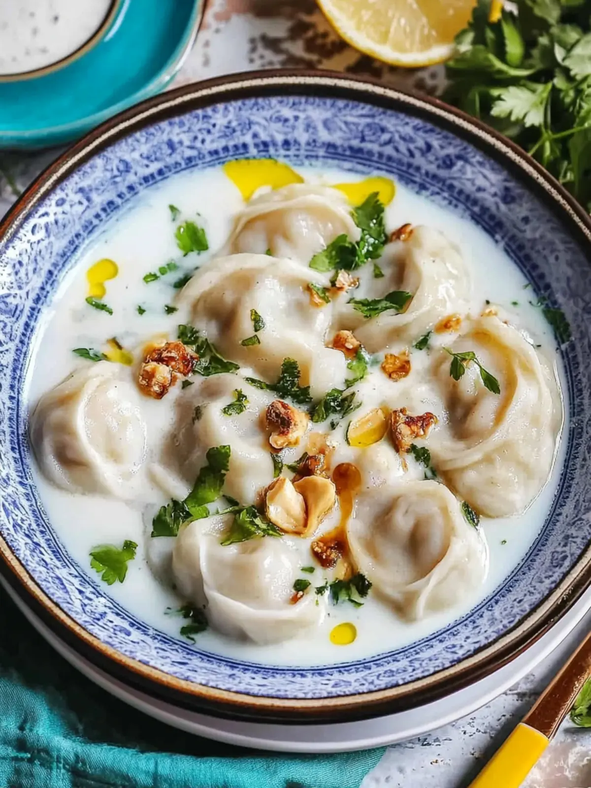 Delicious Authentic Shish Barak From Scratch to Savor! 4 Authentic Shish Barak From Scratch (Dumplings in Yogurt Sauce)