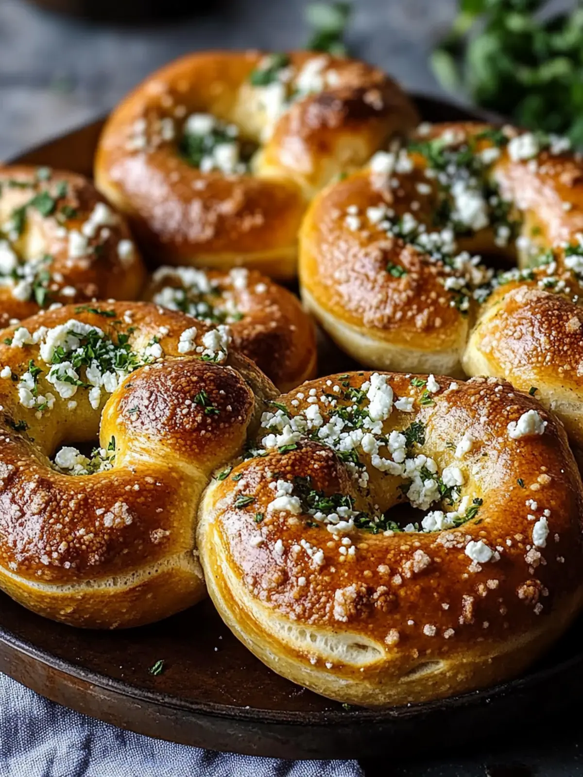 Mouthwatering Feta Herb Pretzels You Can’t Resist 2 Feta Herb Pretzels
