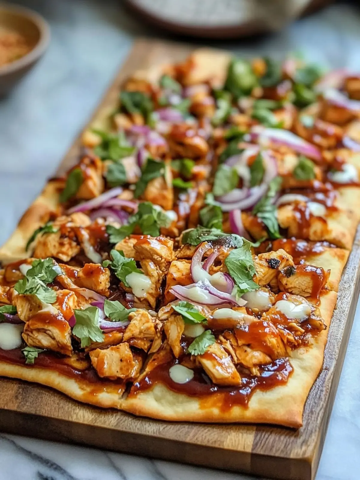 High Protein BBQ Chicken Flatbread for Ultimate Flavor Fix 5 High Protein BBQ Chicken Flatbread