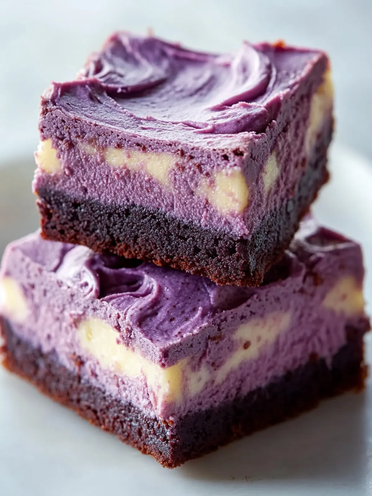 Ube Cream Cheese Brownie Recipe: A Colorful Delight to Savor 5 Ube Cream Cheese Brownie Recipe