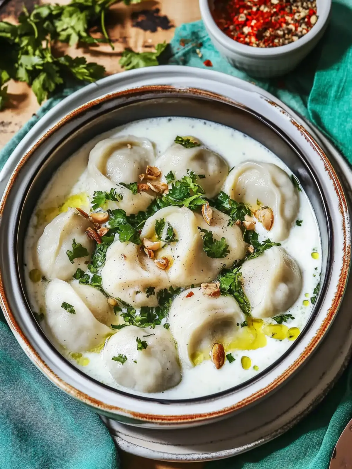 Delicious Authentic Shish Barak From Scratch to Savor! 2 Authentic Shish Barak From Scratch (Dumplings in Yogurt Sauce)