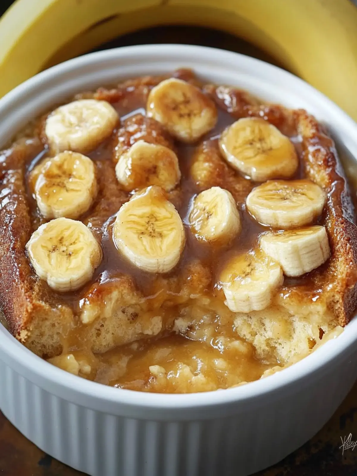 Indulge in Decadent Bananas Foster Bread Pudding Bliss 3 Bananas Foster Bread Pudding
