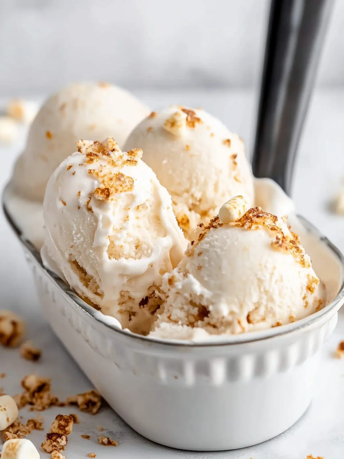 Toasted Marshmallow Ice Cream: Your New Sweet Summer Fix 2 Toasted Marshmallow Ice Cream