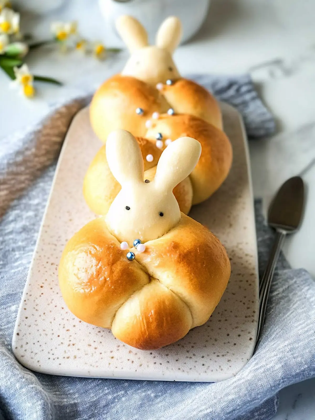 Delicious Homemade Easter Bunny Rolls to Delight Your Family 2 Homemade Easter Bunny Rolls