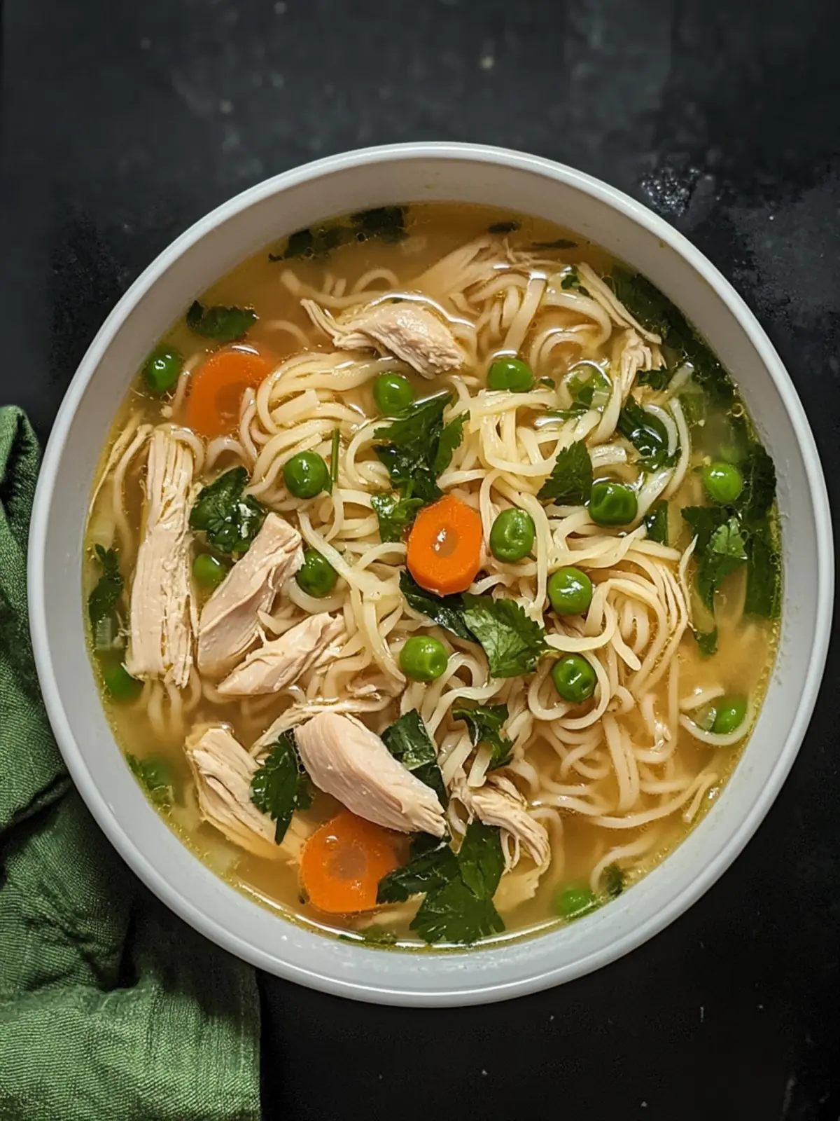 Aromatic Ginger Scallion Chicken Noodle Soup to Warm Your Soul 4 Aromatic Ginger Scallion Chicken Noodle Soup