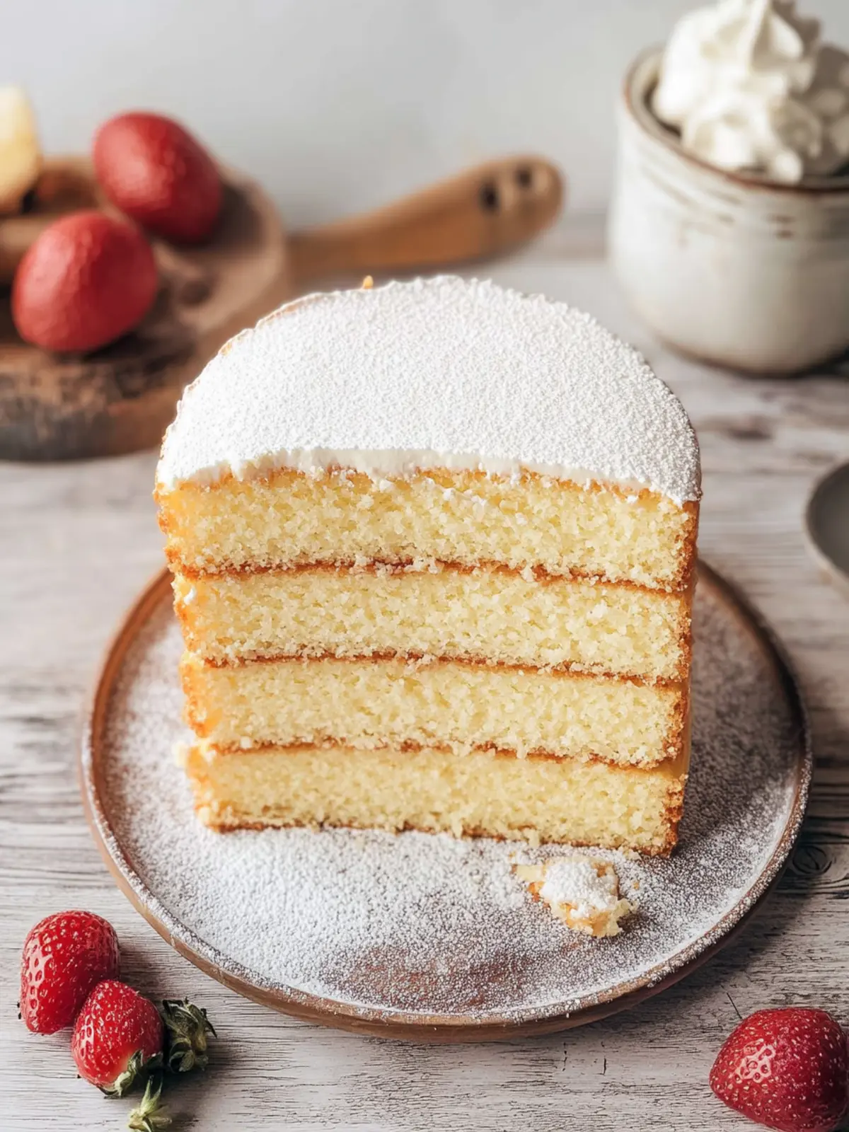 Fluffy Vanilla Sponge Cake Recipe for Your Sweet Moments 3 Vanilla Sponge Cake