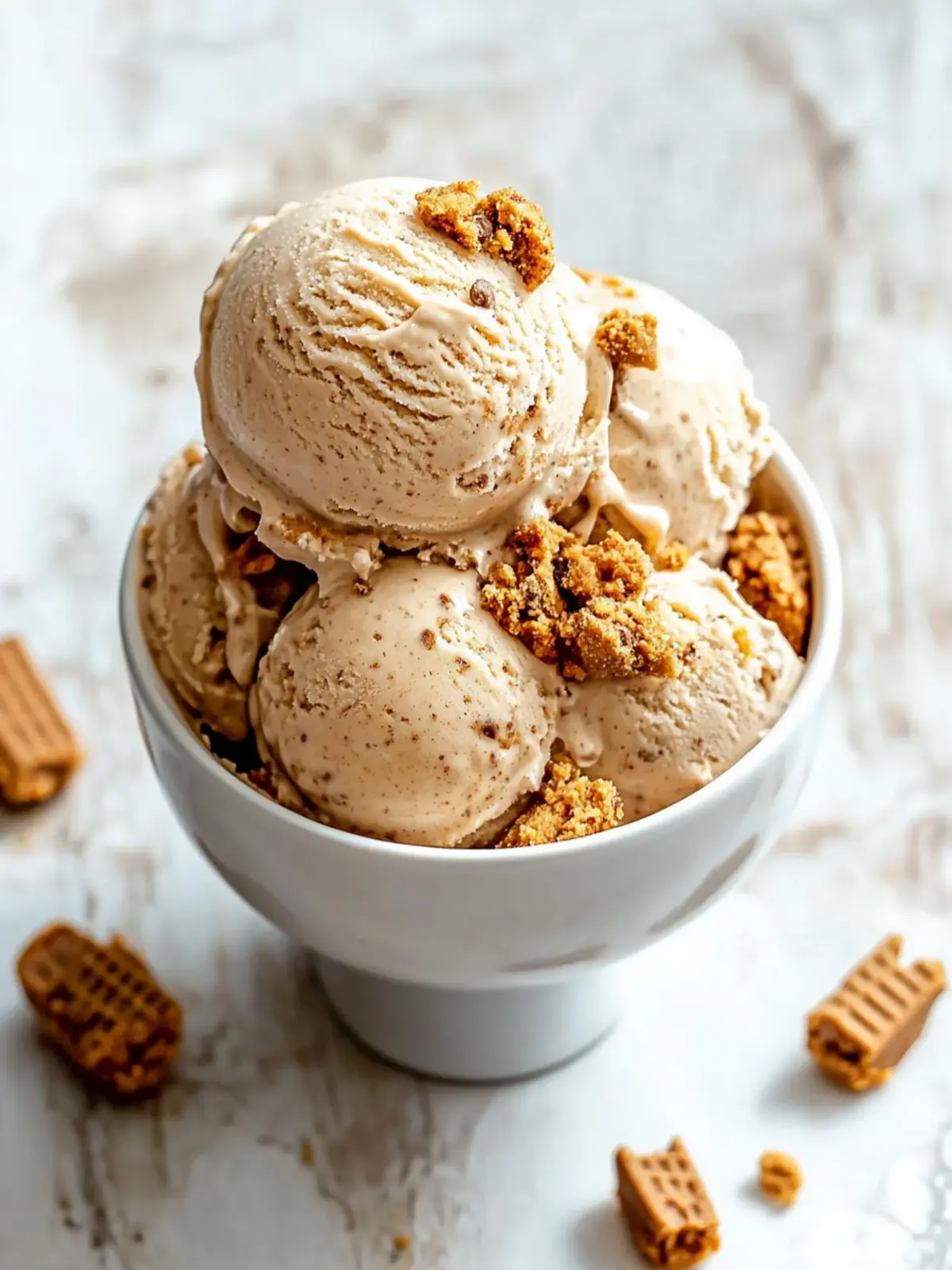 Ultimate Ninja Creami Biscoff Cookie Butter Protein Ice Cream
