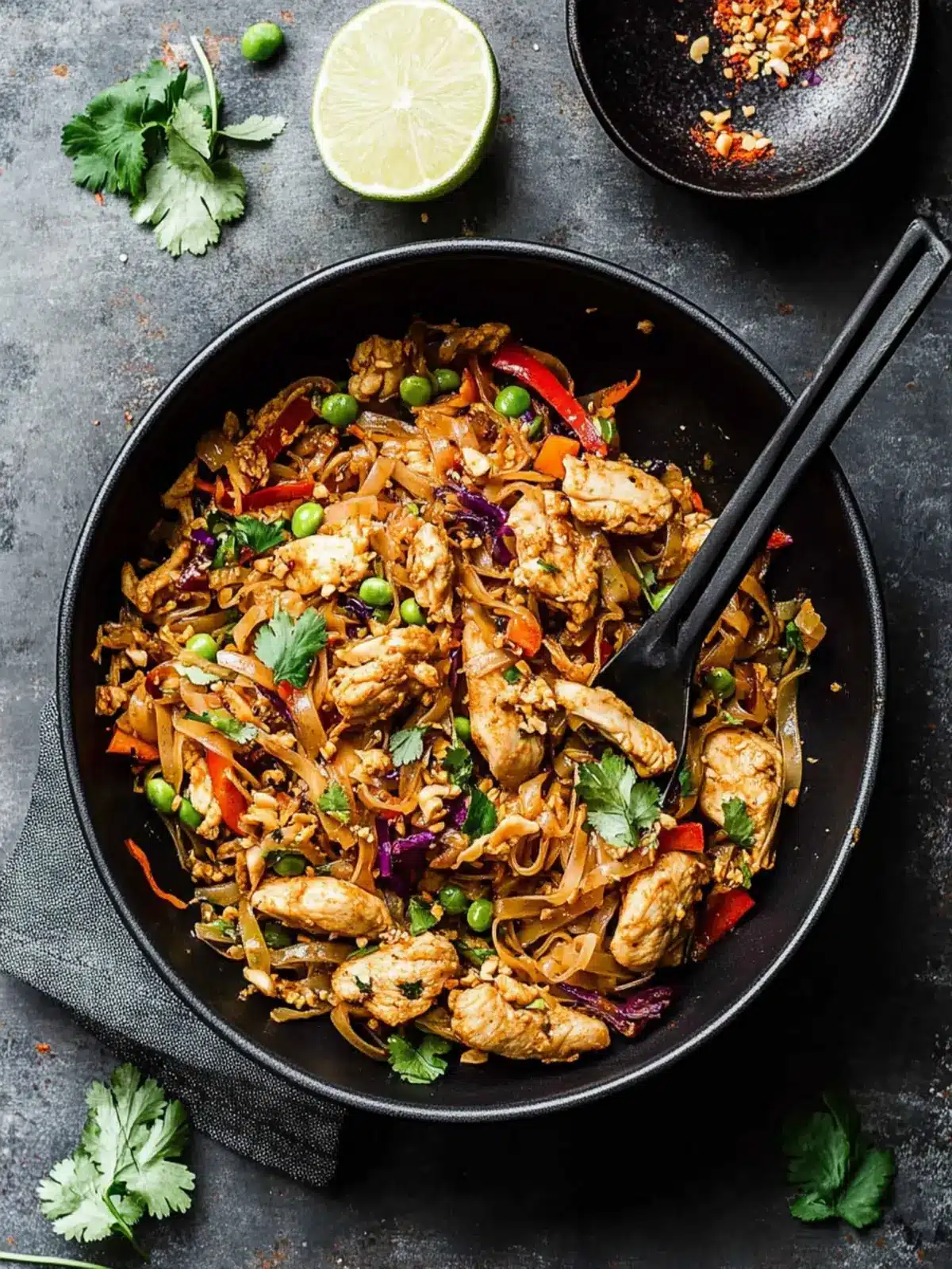 Noodle-Free Chicken Pad Thai-Inspired for Guilt-Free Cravings 2 Noodle-Free Chicken Pad Thai-Inspired