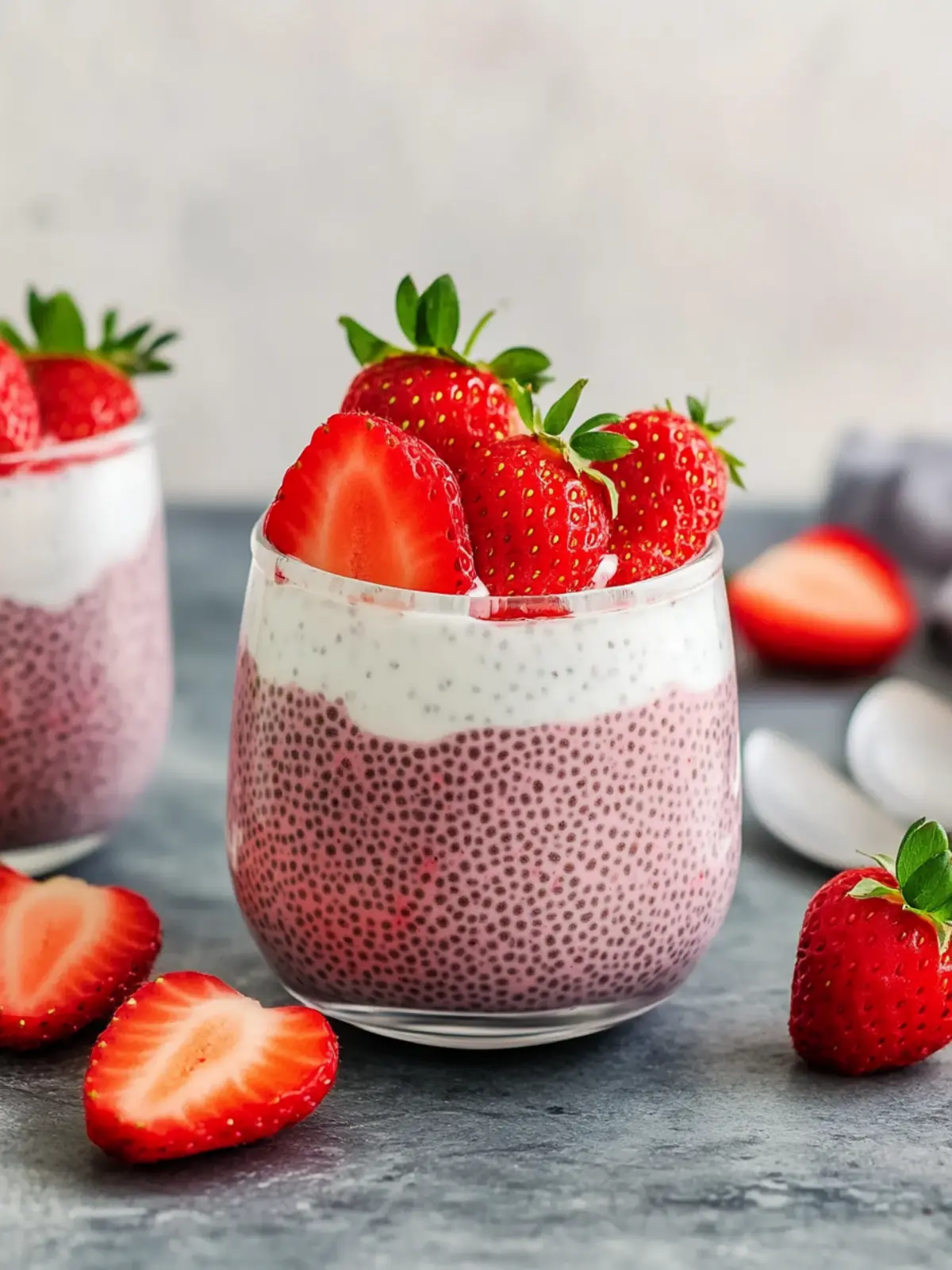 Delicious Strawberry Chia Pudding to Brighten Your Day 3 Strawberry Chia Pudding