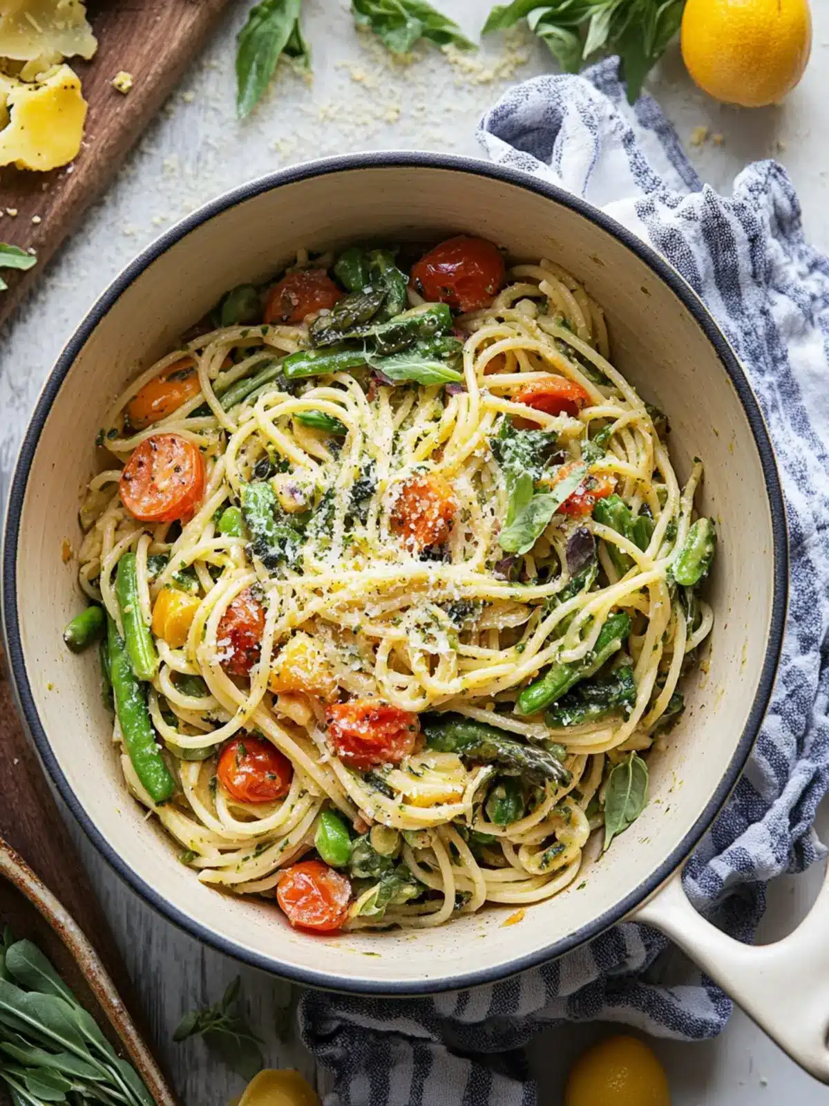 Fresh Spring Pasta Primavera to Brighten Your Dinner Table 2 Spring Pasta Primavera