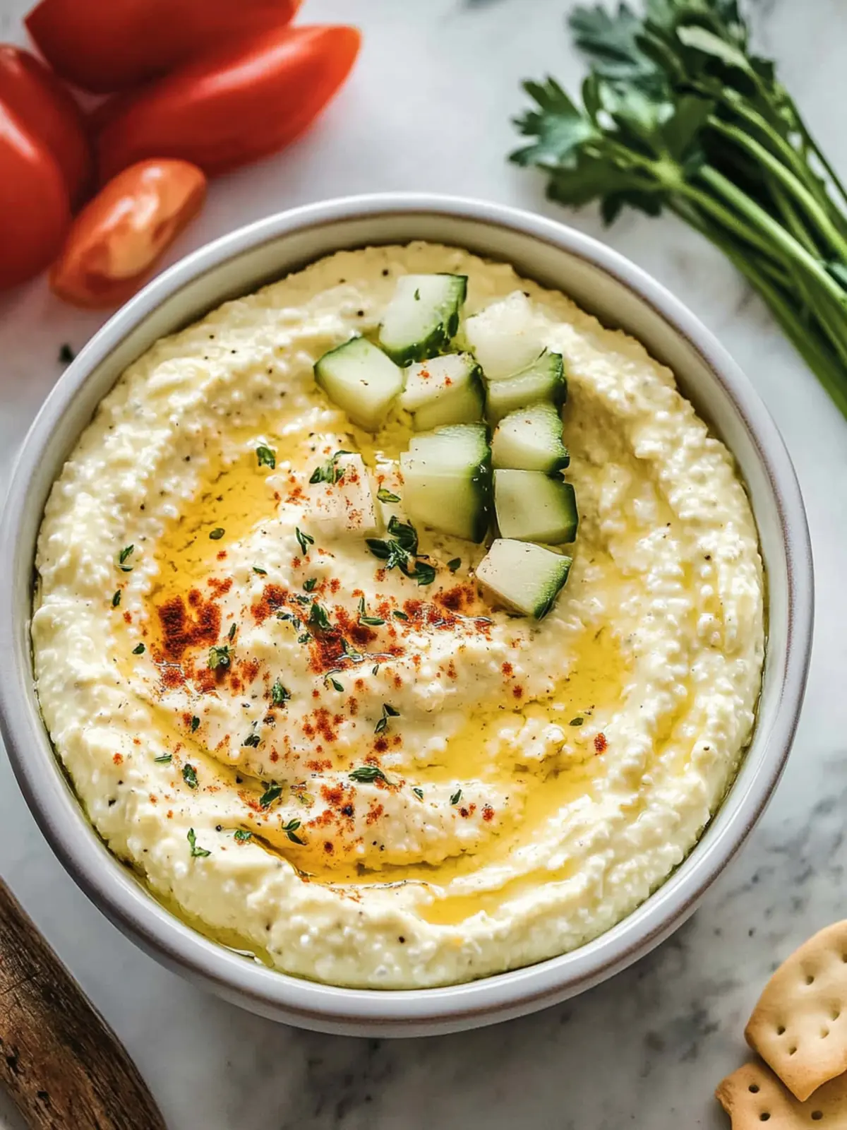 Mustard Cottage Cheese Dip: A Wholesome Snack Delight 5 Mustard Cottage Cheese Dip