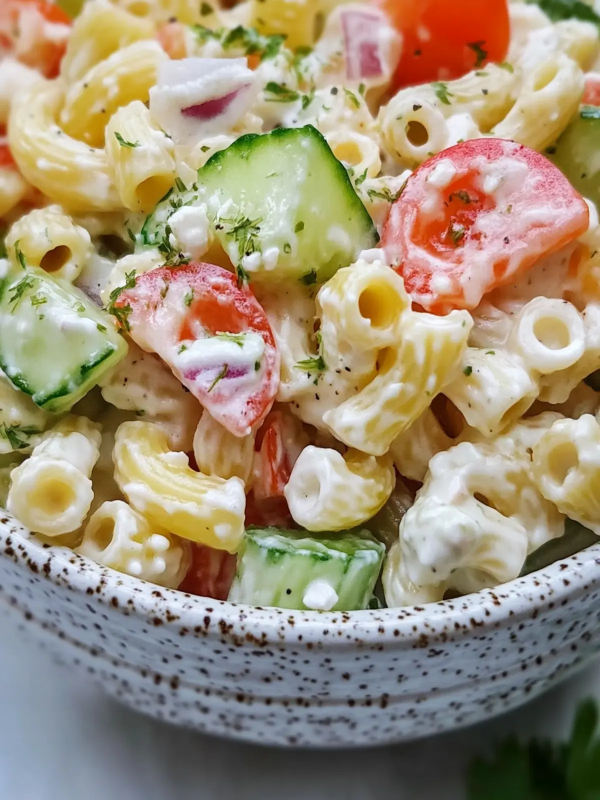 Delicious Summer Greek Yogurt Macaroni Salad Your BBQ Essential 2 Summer Greek Yogurt Macaroni Salad