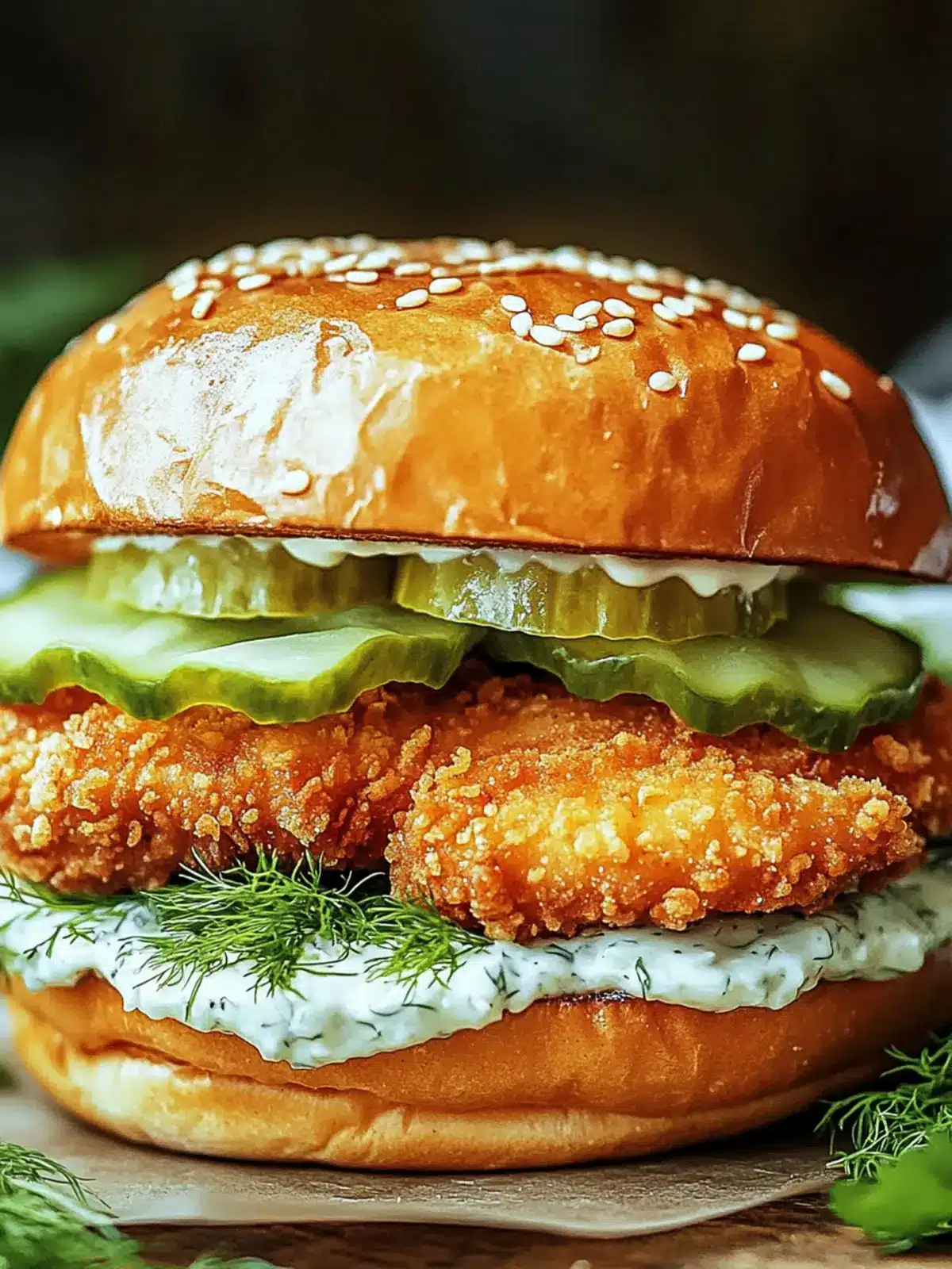 Crispy Dill Chicken Sandwich: Homemade Crunchy Bliss 5 Crispy Dill Chicken Sandwich