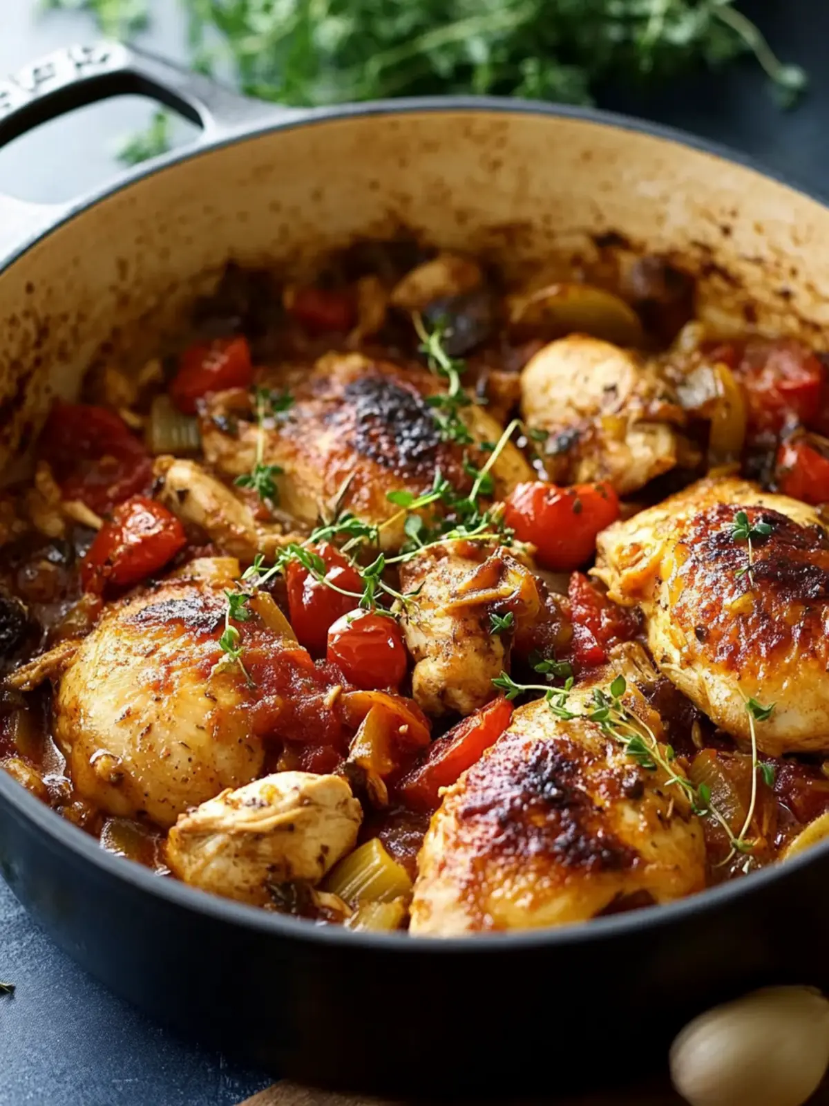 Irresistible One-Pot Italian Chicken Casserole Delight 4 One-pot Italian chicken casserole
