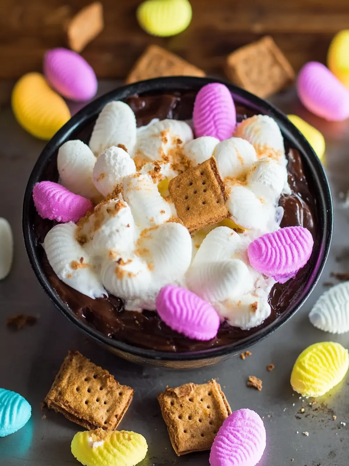 Indulge in Gooey Peeps S’mores Dip for Sweet Bliss 4 Peeps S’mores Dip