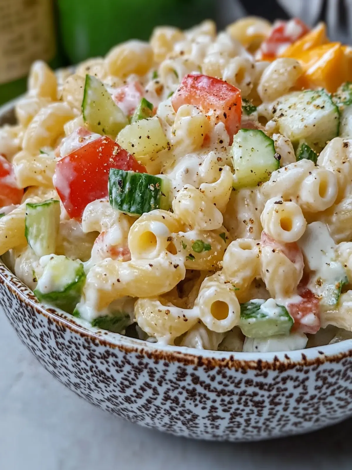 Delicious Summer Greek Yogurt Macaroni Salad Your BBQ Essential 4 Summer Greek Yogurt Macaroni Salad