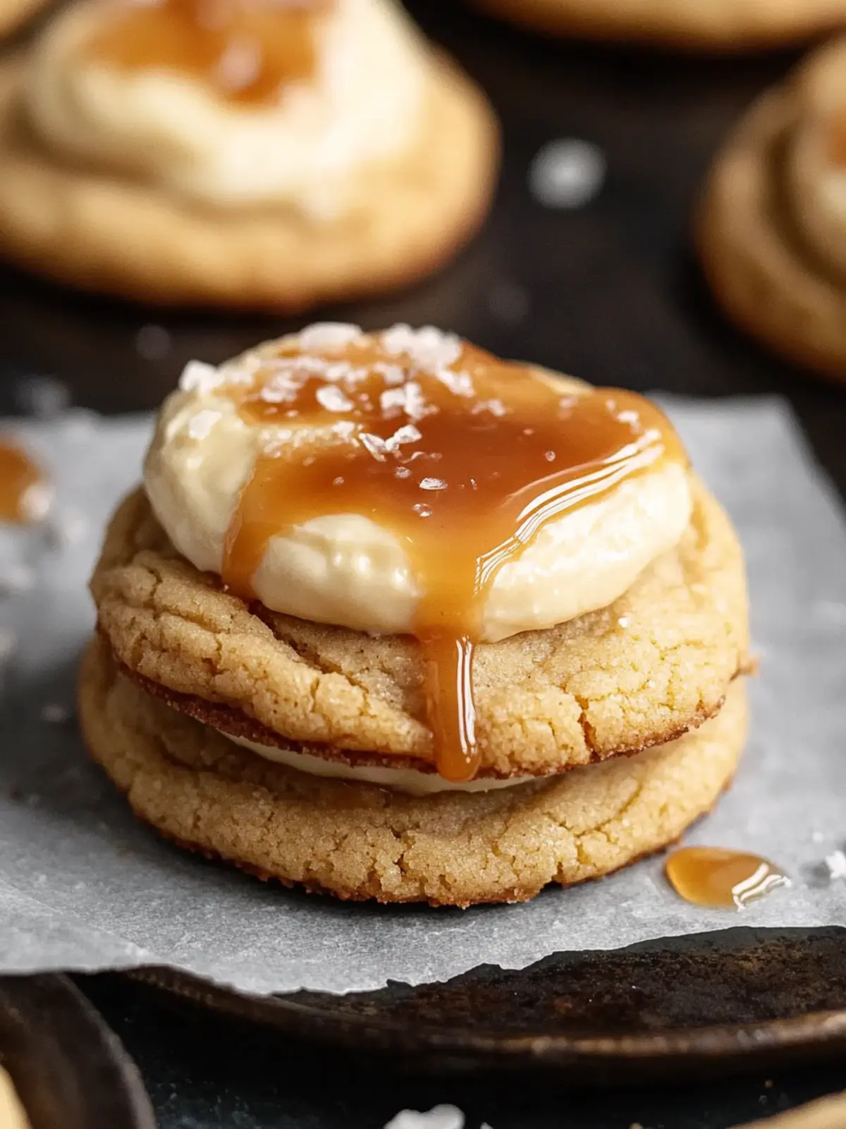 Irresistible Salted Caramel Cheesecake Cookies to Delight You 3 Salted Caramel Cheesecake Cookies