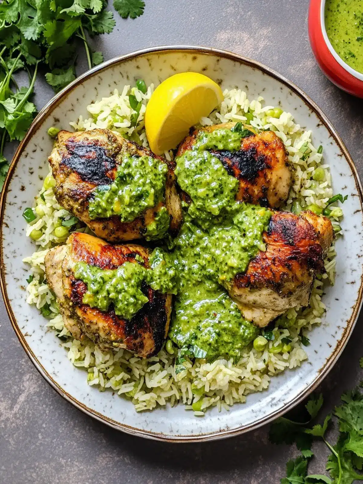 Peruvian Chicken and Rice with Green Sauce You'll Crave 5 Peruvian Chicken and Rice with Green Sauce
