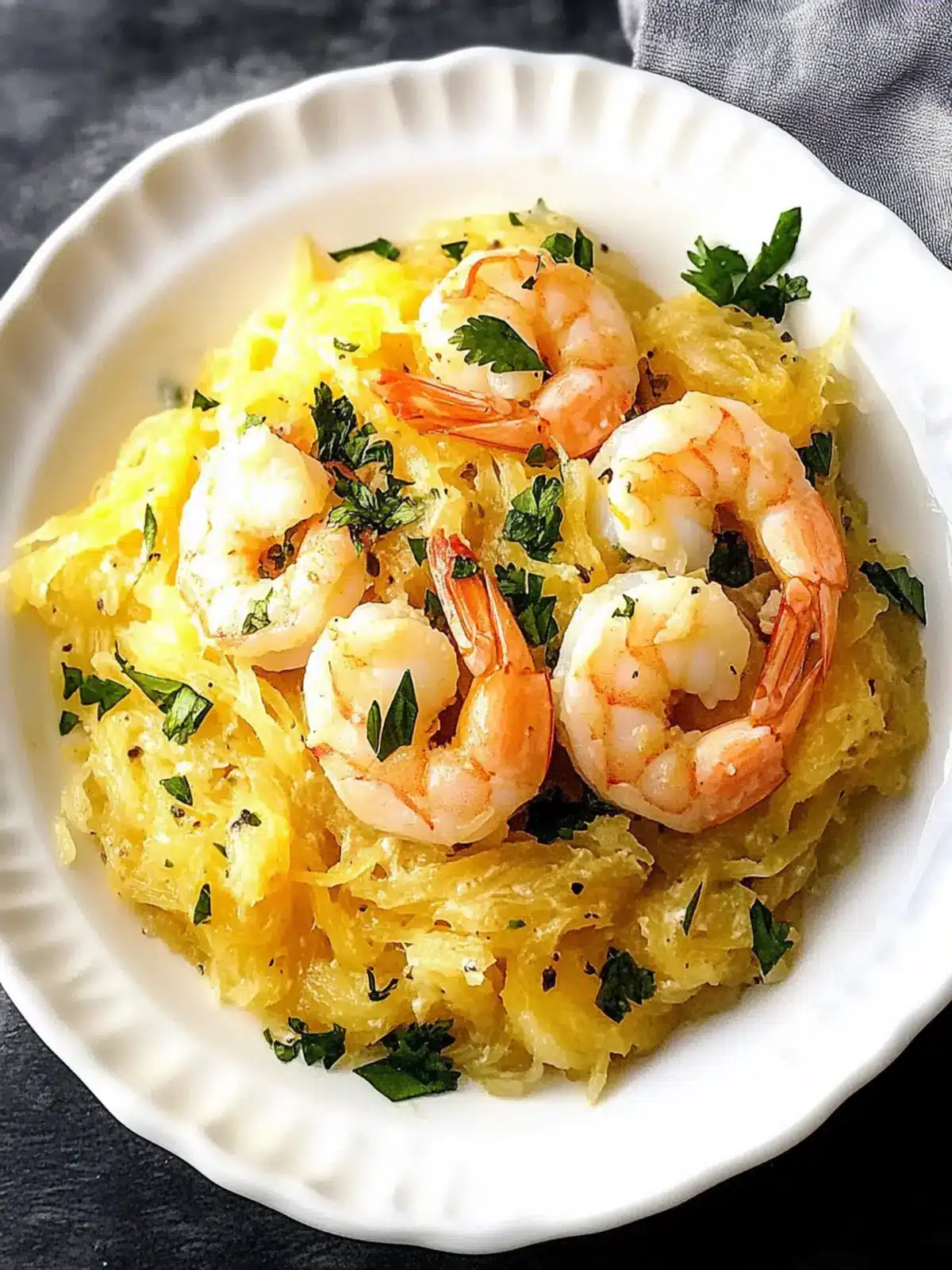 Keto Coconut Curry Spaghetti Squash with Shrimp in 20 Minutes 2 Keto Coconut Curry Spaghetti Squash with Shrimp
