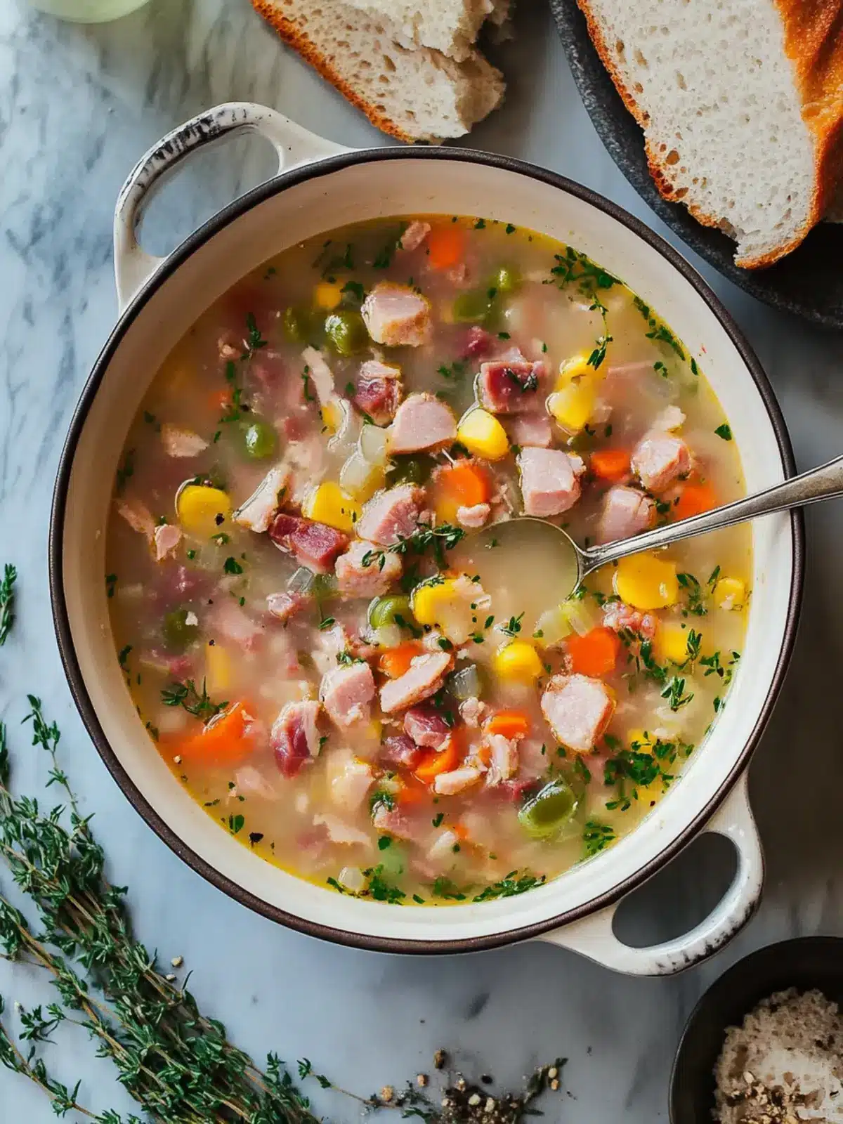 Wholesome Leftover Hambone Soup to Warm Your Soul 5 Leftover Hambone Soup